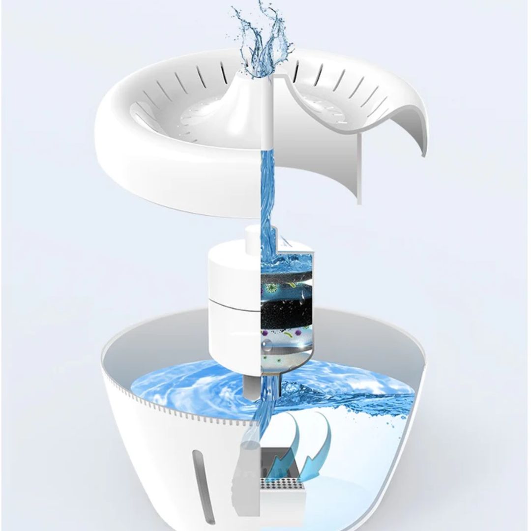 All Fur You Whisper Water Fountain & Accessories