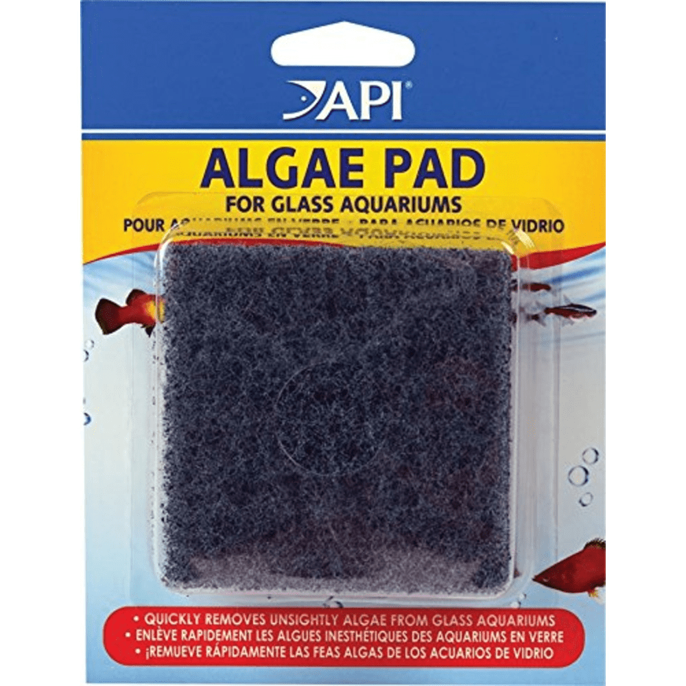 API hand held algae pad for glass aquariums, front of pack