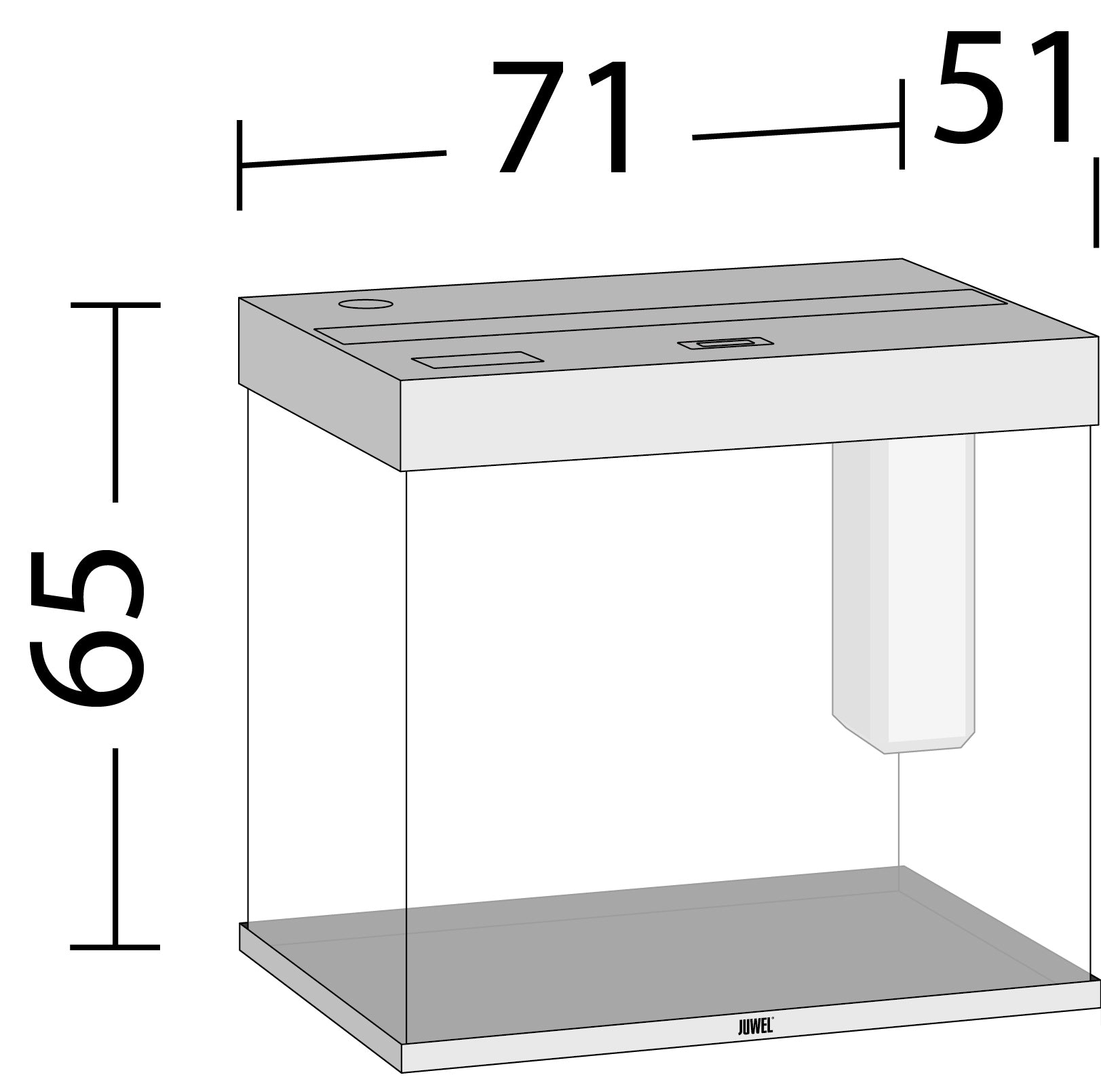 Juwel Lido LED Aquarium 200L
