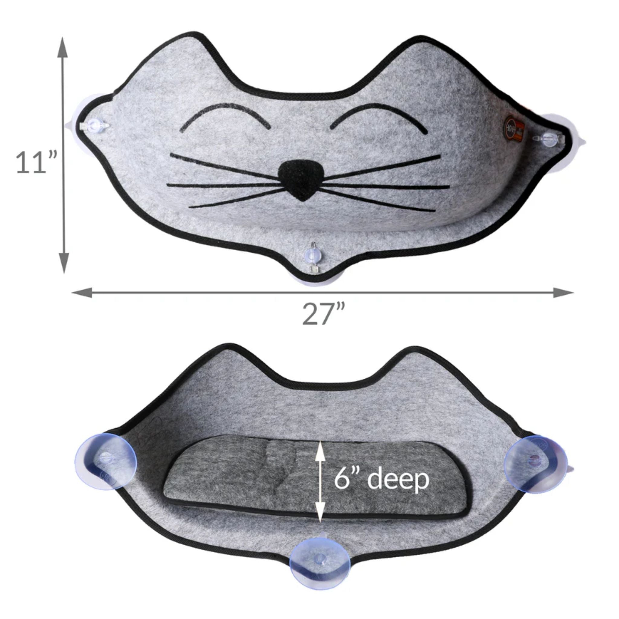 K&H EZ Mount Kittyface Window Bed