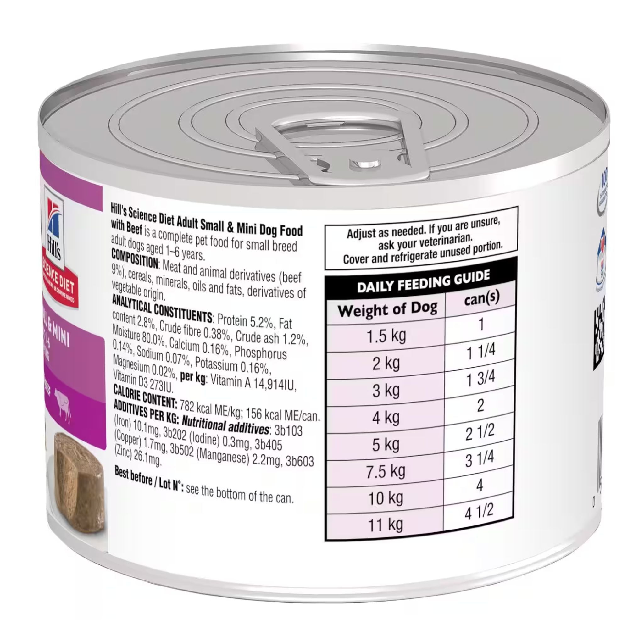 Hill's Science Diet Adult Small & Mini Dog Mousse with Beef