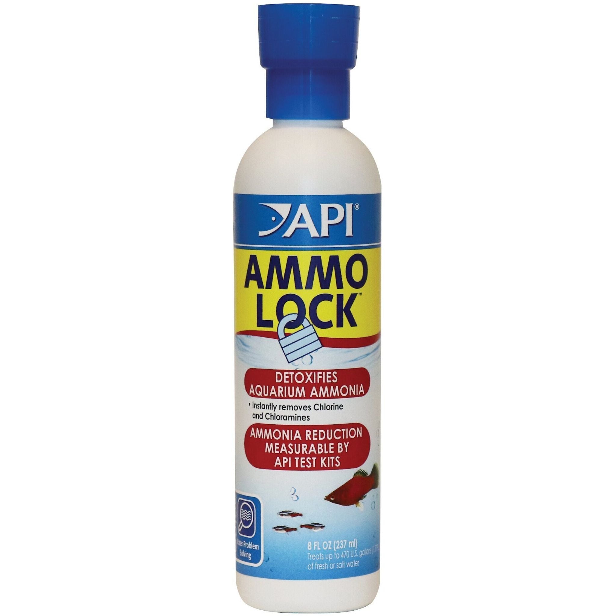 API Ammo Lock Freshwater & Saltwater Aquarium Ammonia Detoxifier