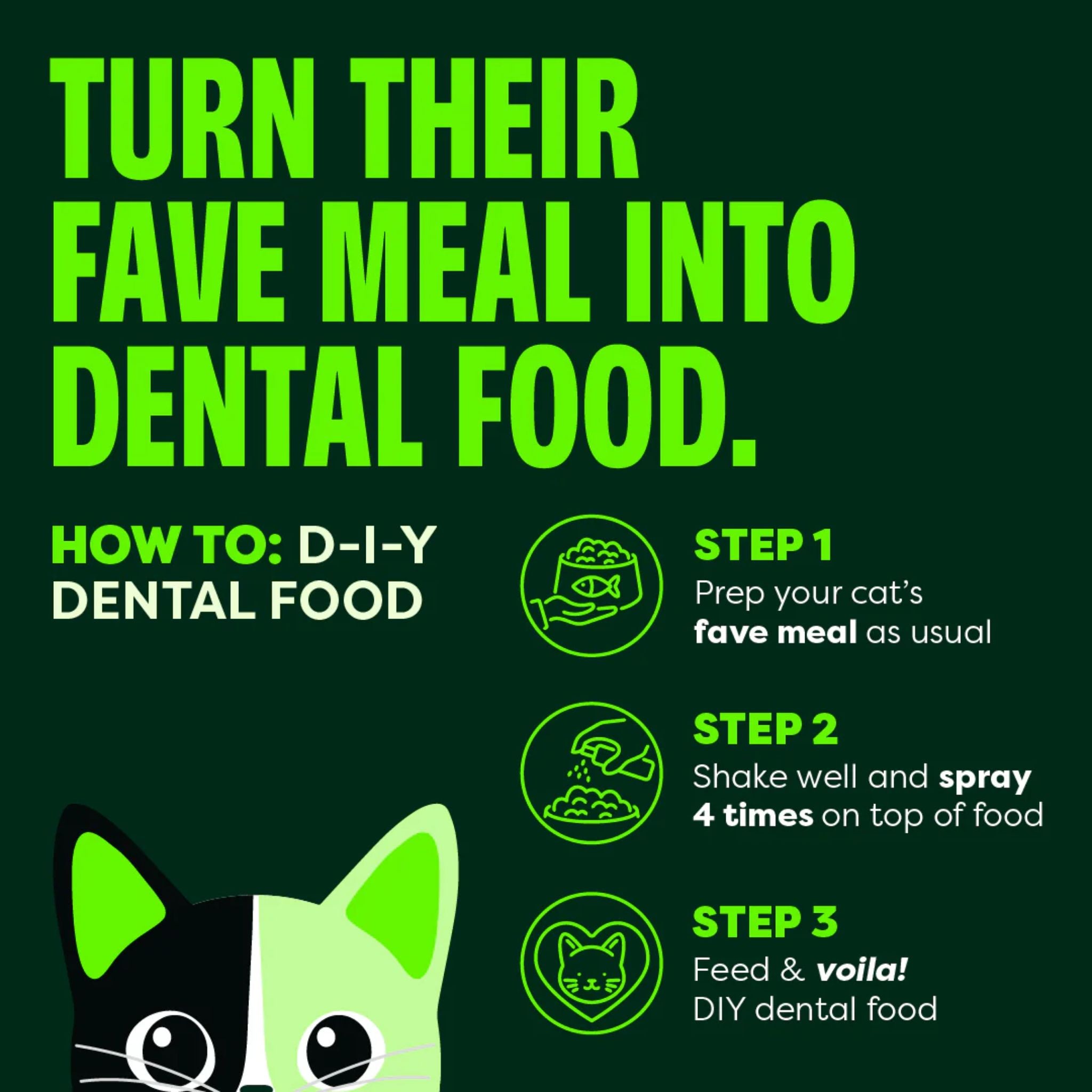 Bell and Bone Cat Dental Topper - Chicken