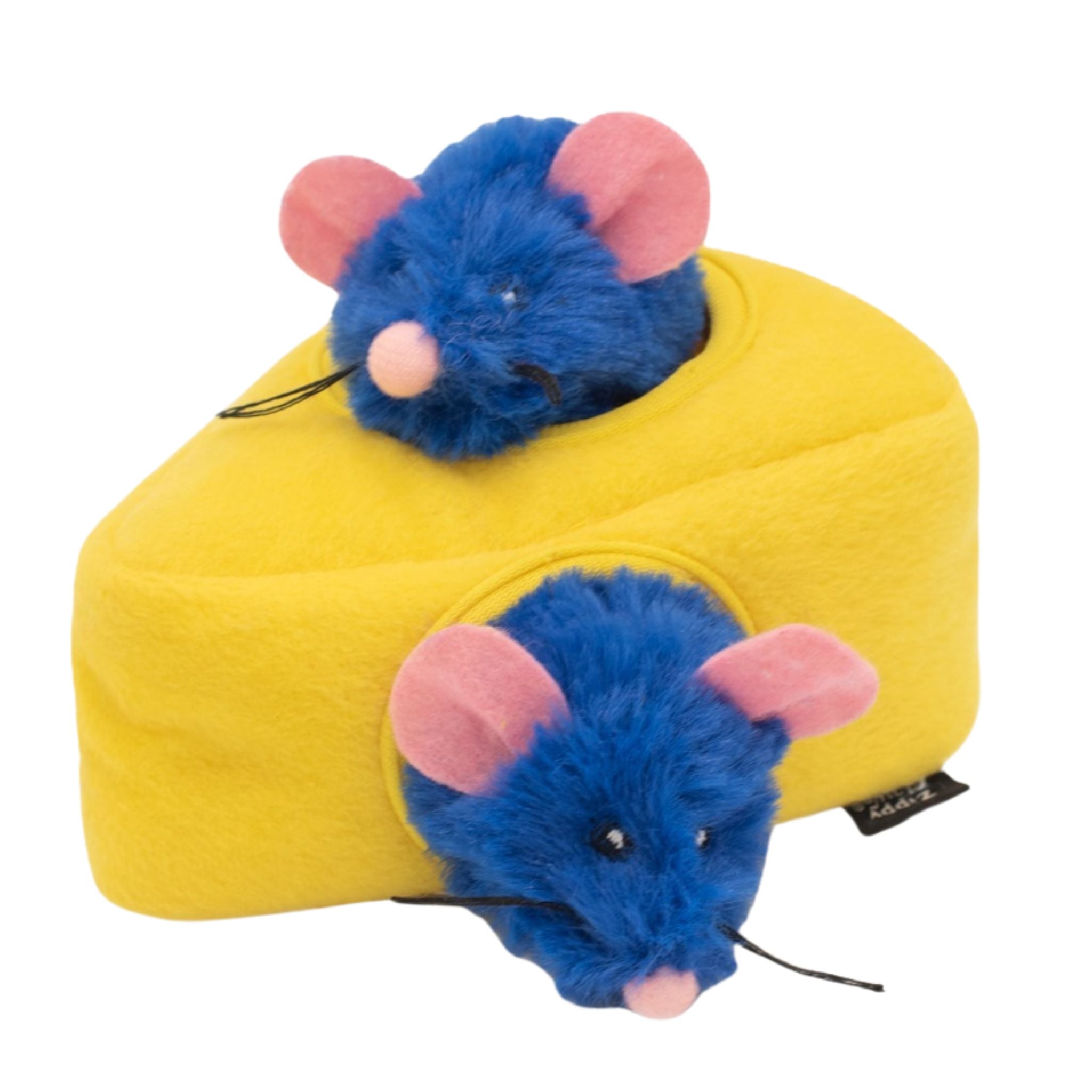 Zippy Paws ZippyClaws Burrow Cat Toys - Mice ‘n Cheese