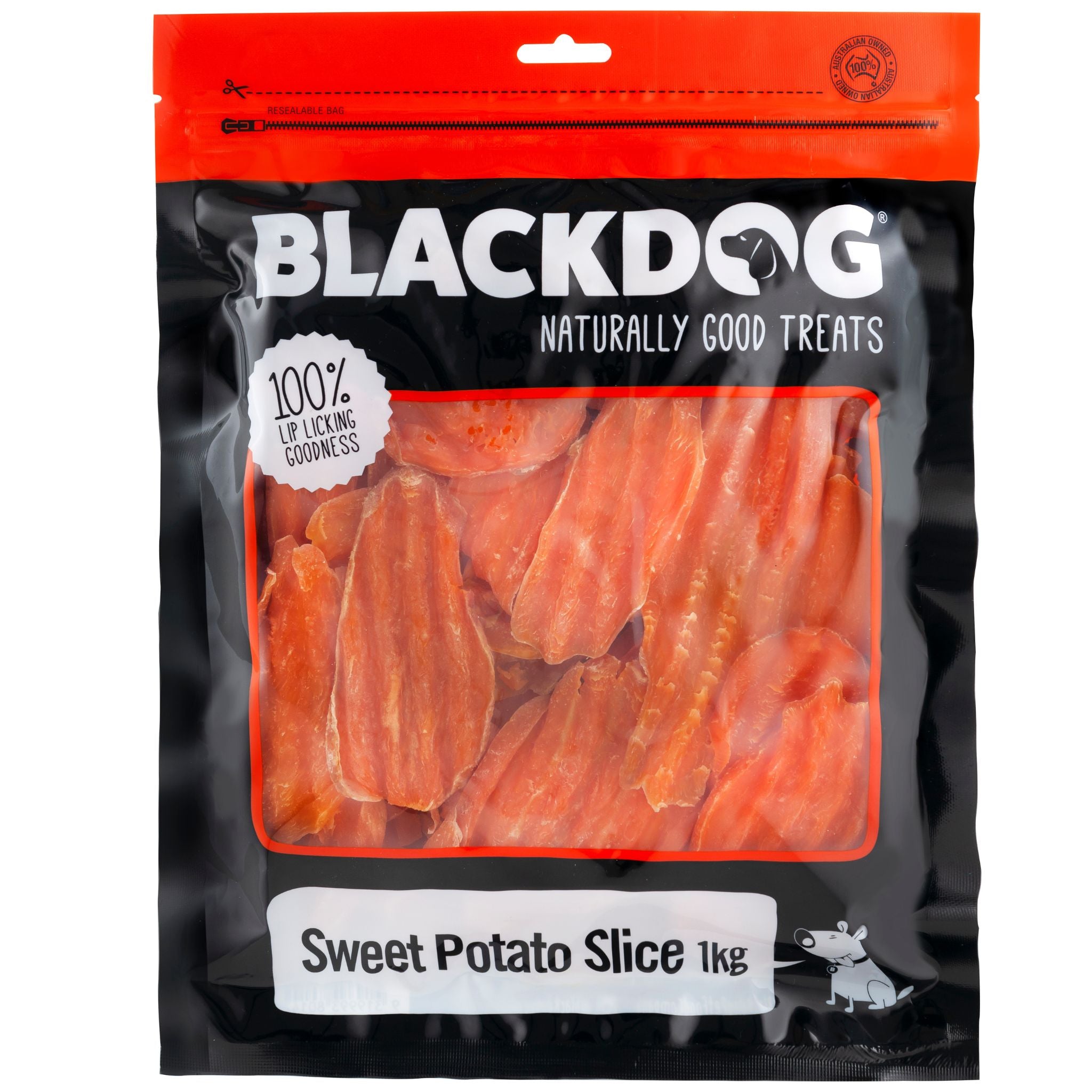Blackdog Sweet Potato Slice Dog Treats