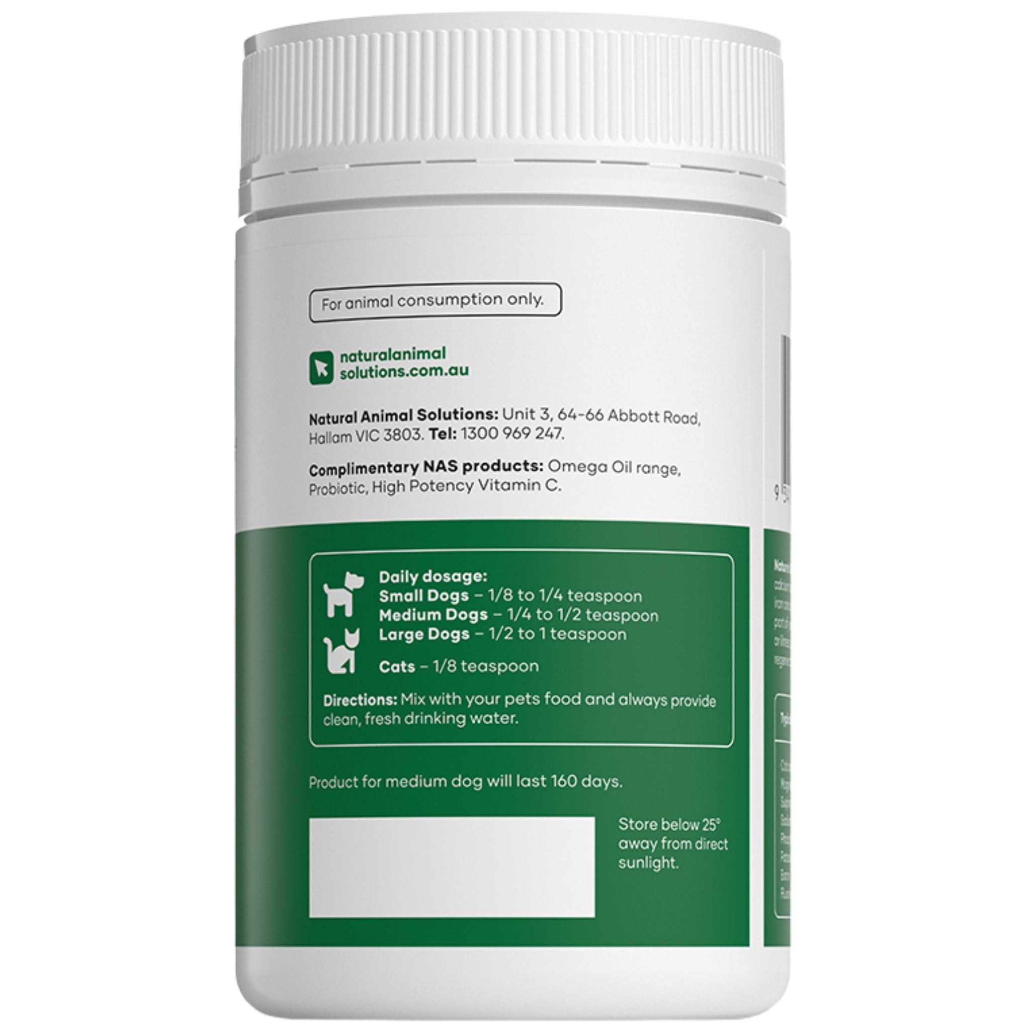 Natural Animal Solutions Nature’s Organic Calcium