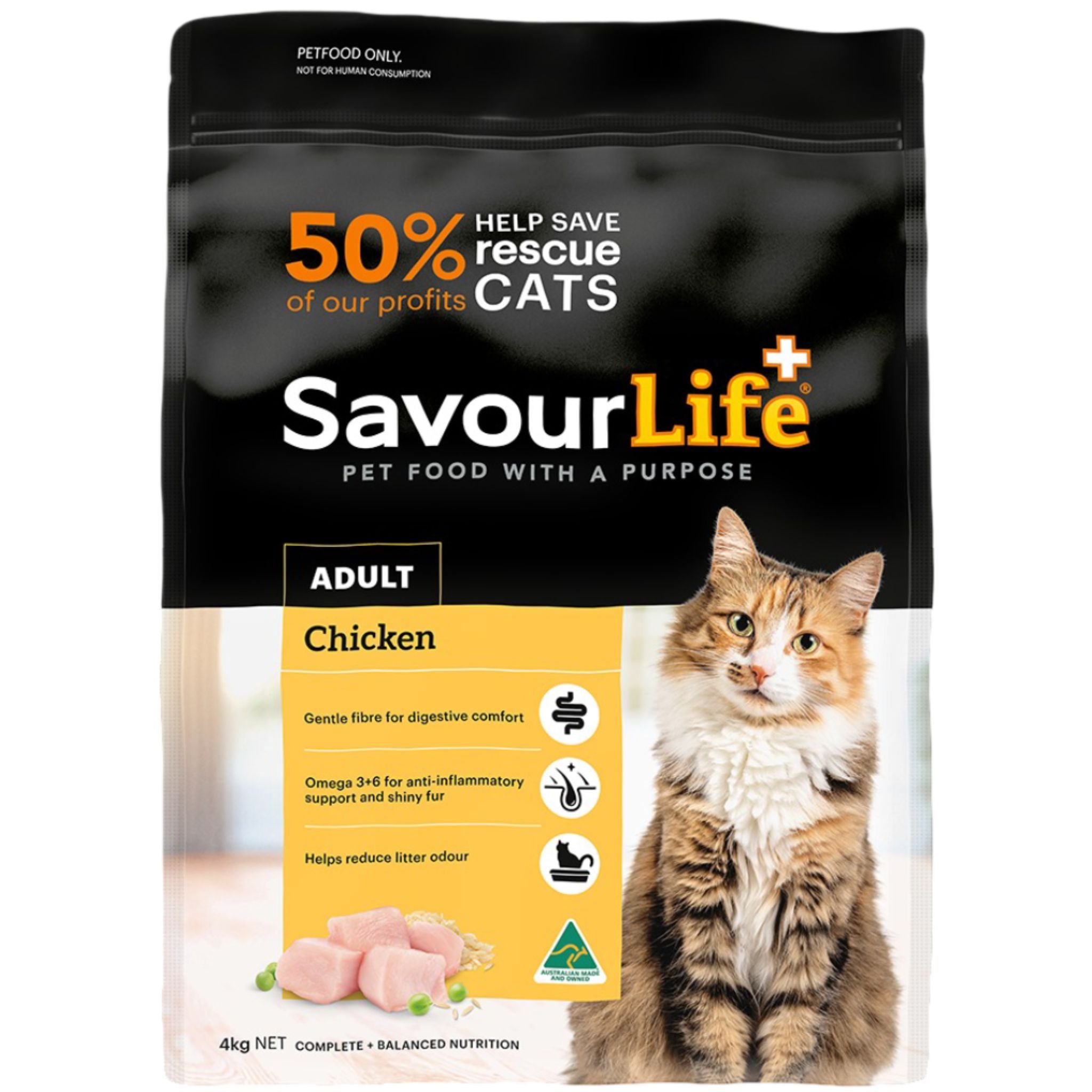 SavourLife Adult Chicken Dry Cat Food