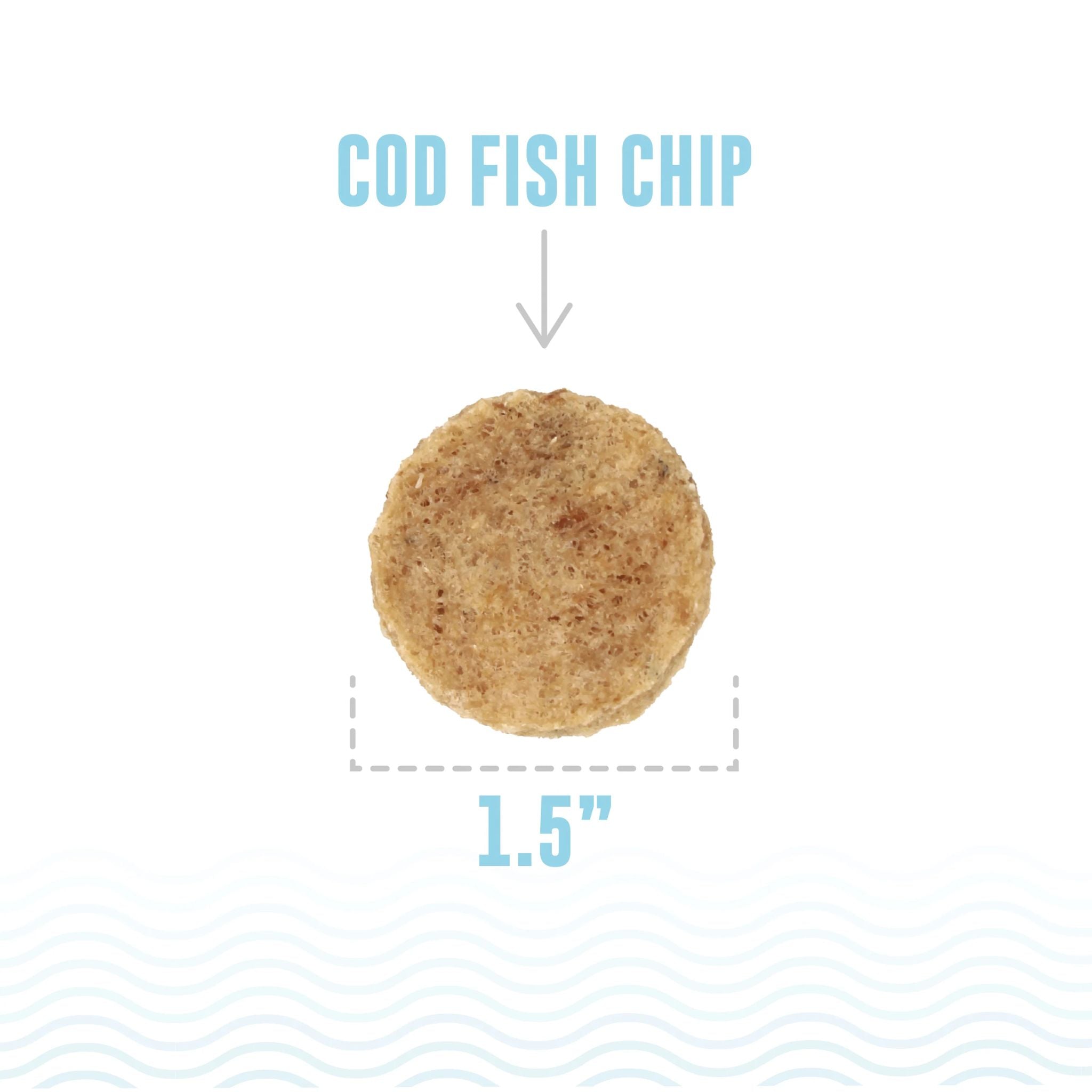 Icelandic+ Dog Treats Cod Mini Fish Chips