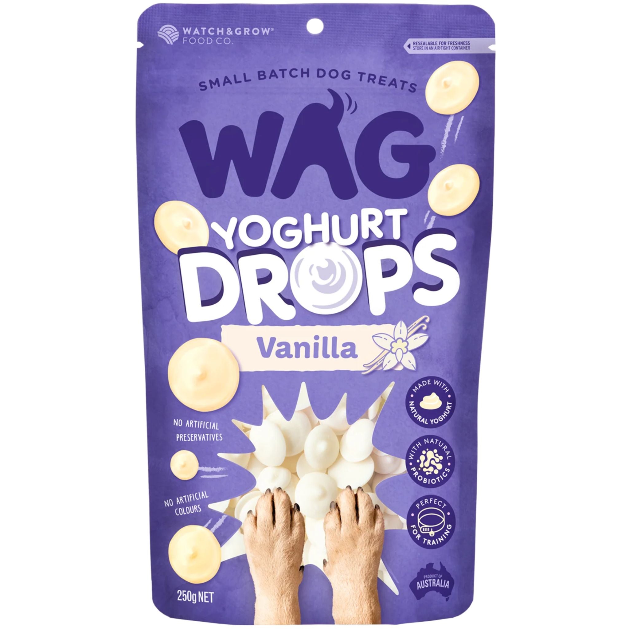 WAG Yoghurt Drops Vanilla