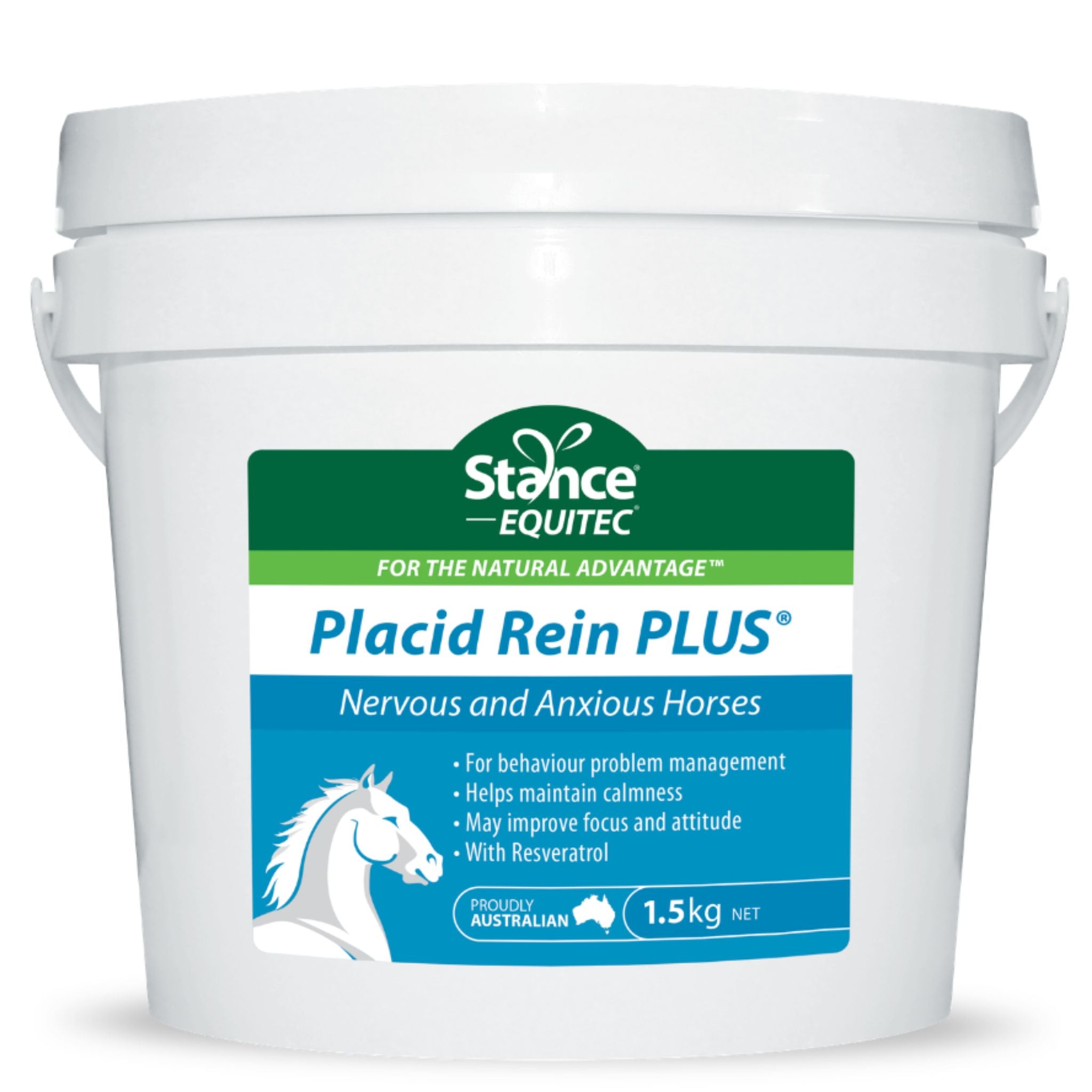 Stance Equitec Placid Rein Plus for Horses