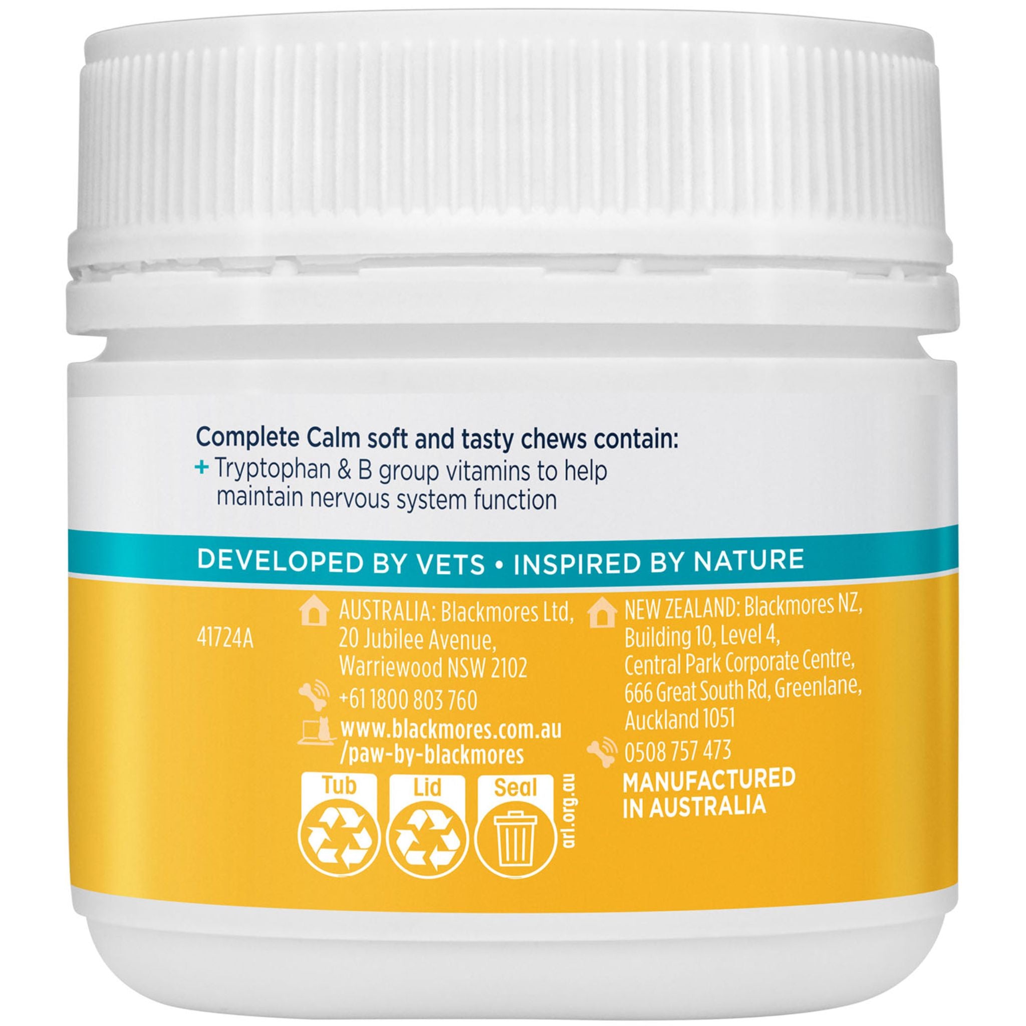 PAW by Blackmores Complete Calm for Small Dogs