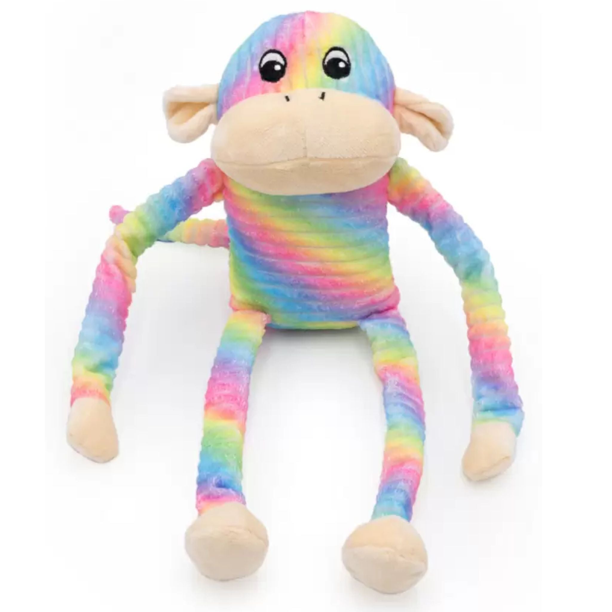 Zippy Paws Spencer The Crinkle Monkey Dog Toy