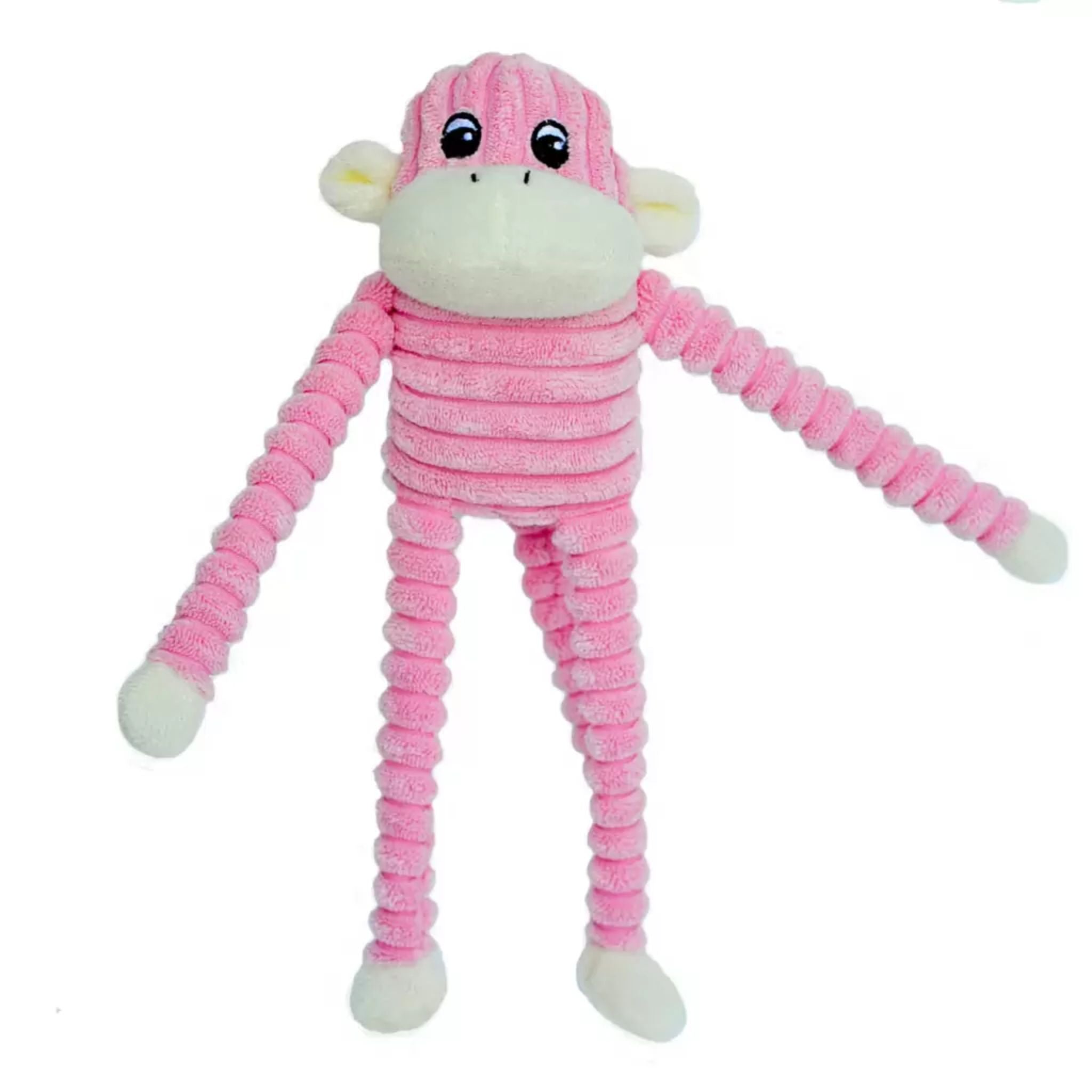 Zippy Paws Spencer The Crinkle Monkey Dog Toy