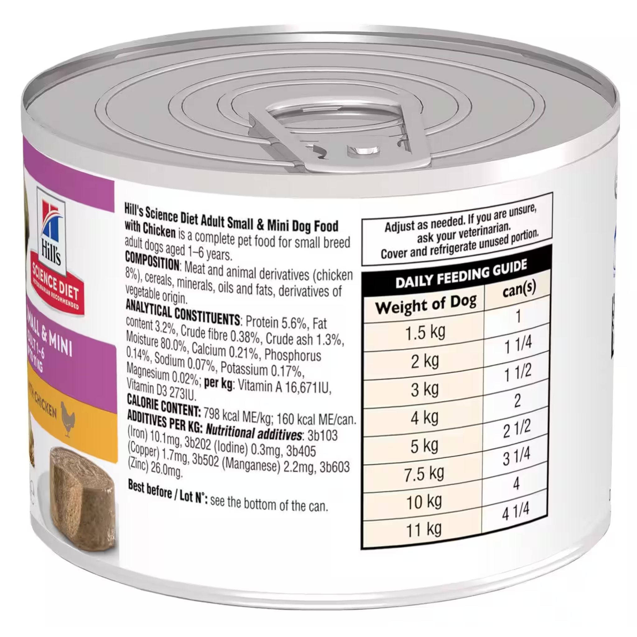 Hill's Science Diet Adult Small & Mini Dog Mousse with Chicken
