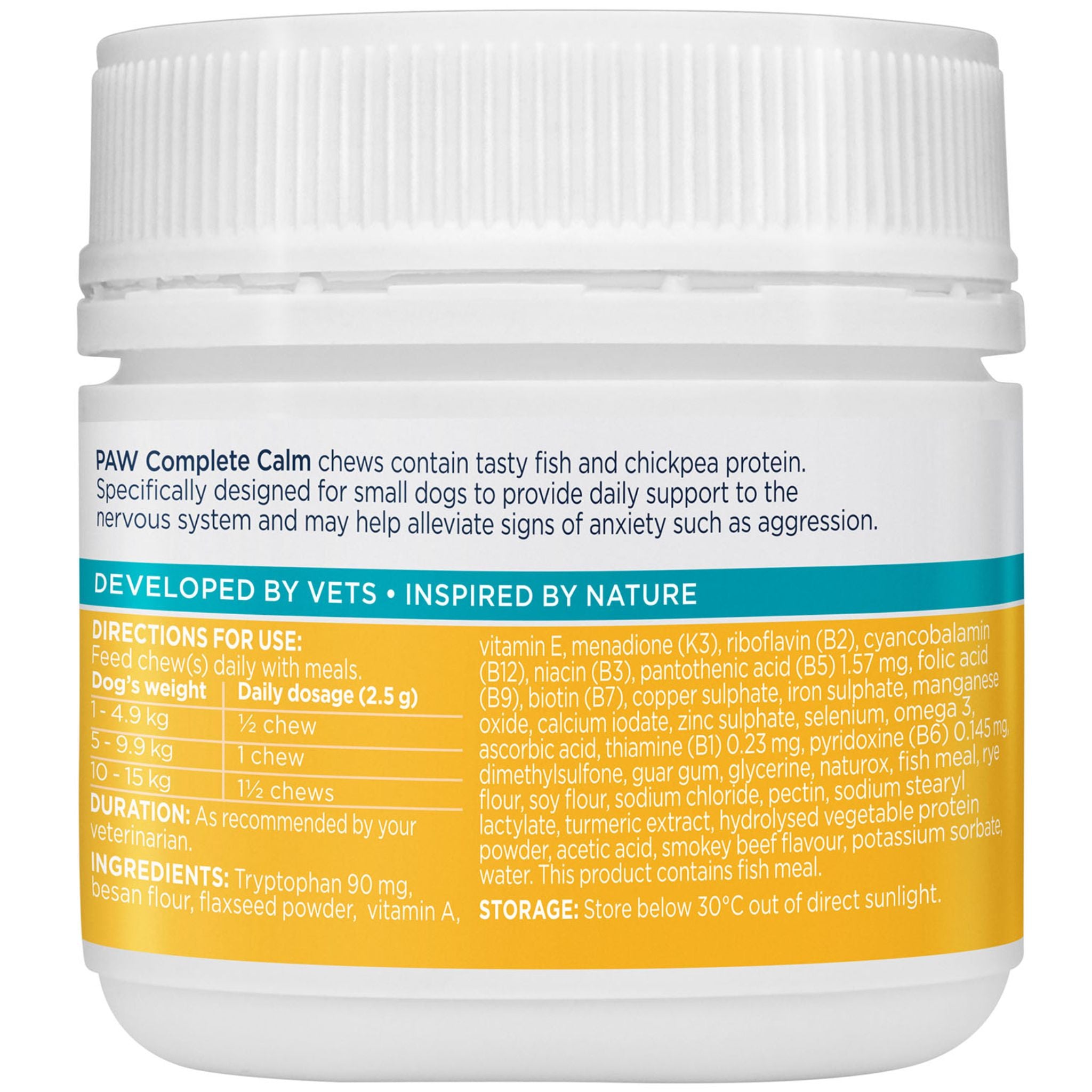 PAW by Blackmores Complete Calm for Small Dogs