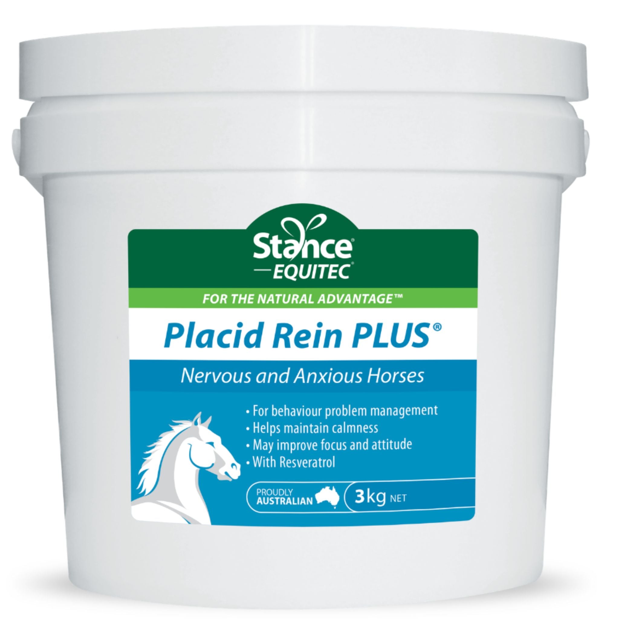 Stance Equitec Placid Rein Plus for Horses