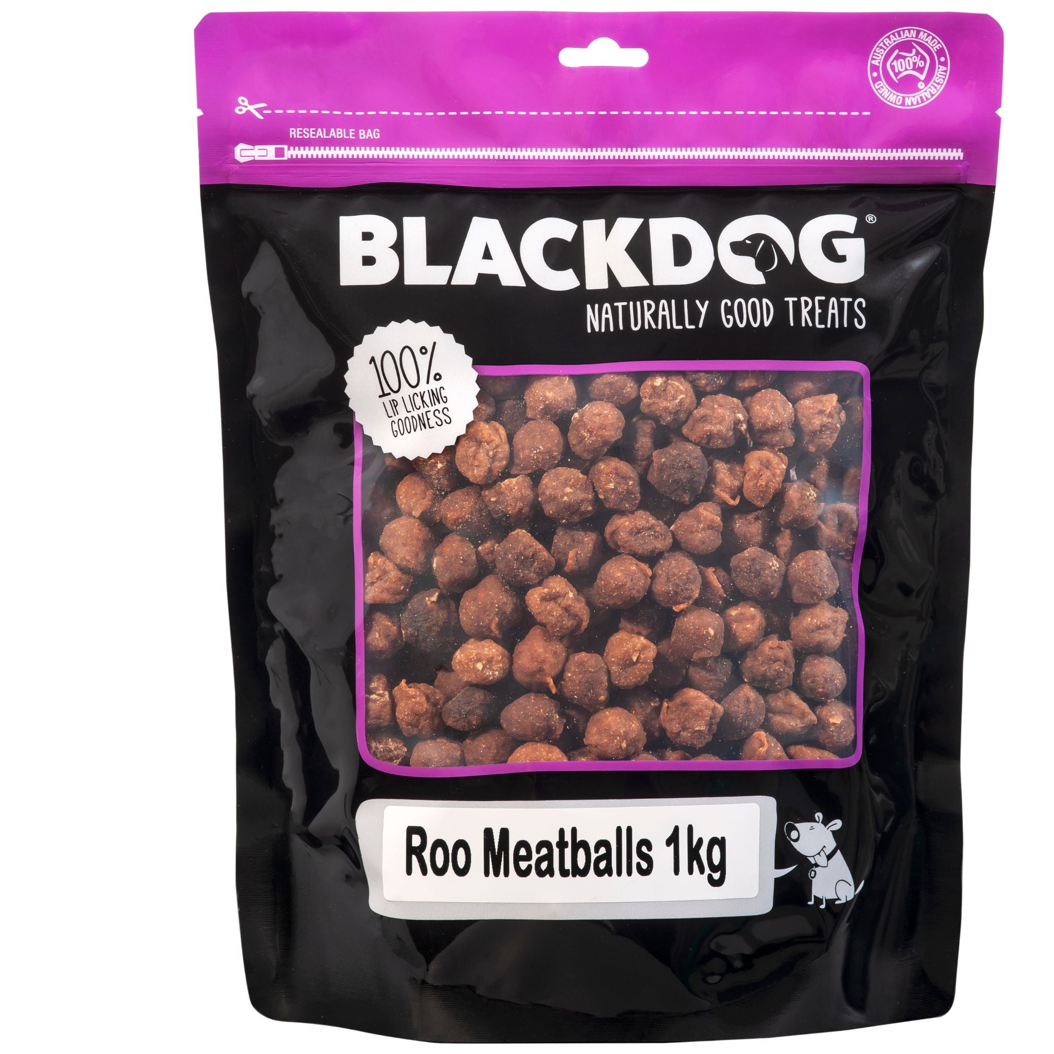Blackdog Roo Meat Balls Dog Treats