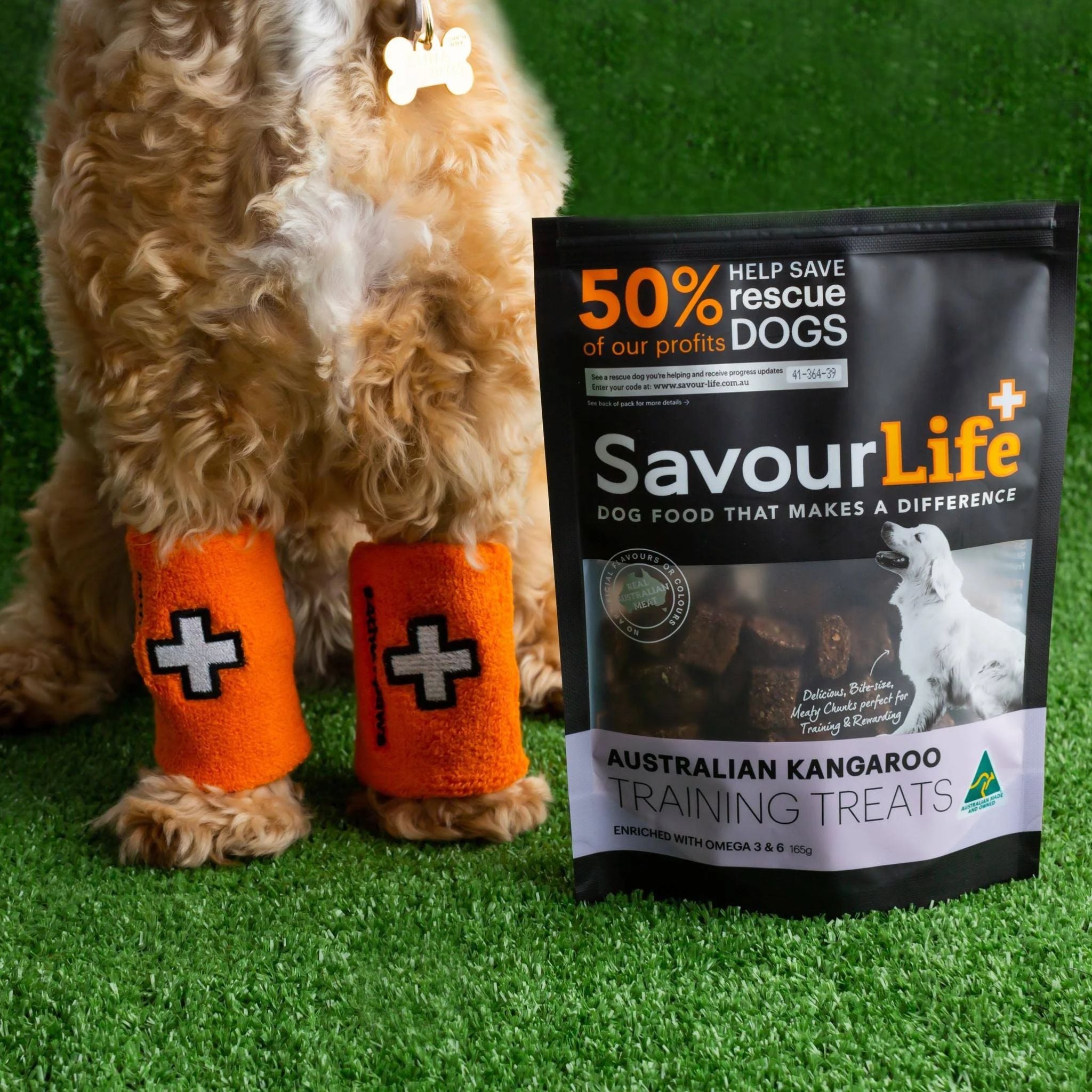 SavourLife Australian Kangaroo Training Treats for Dogs