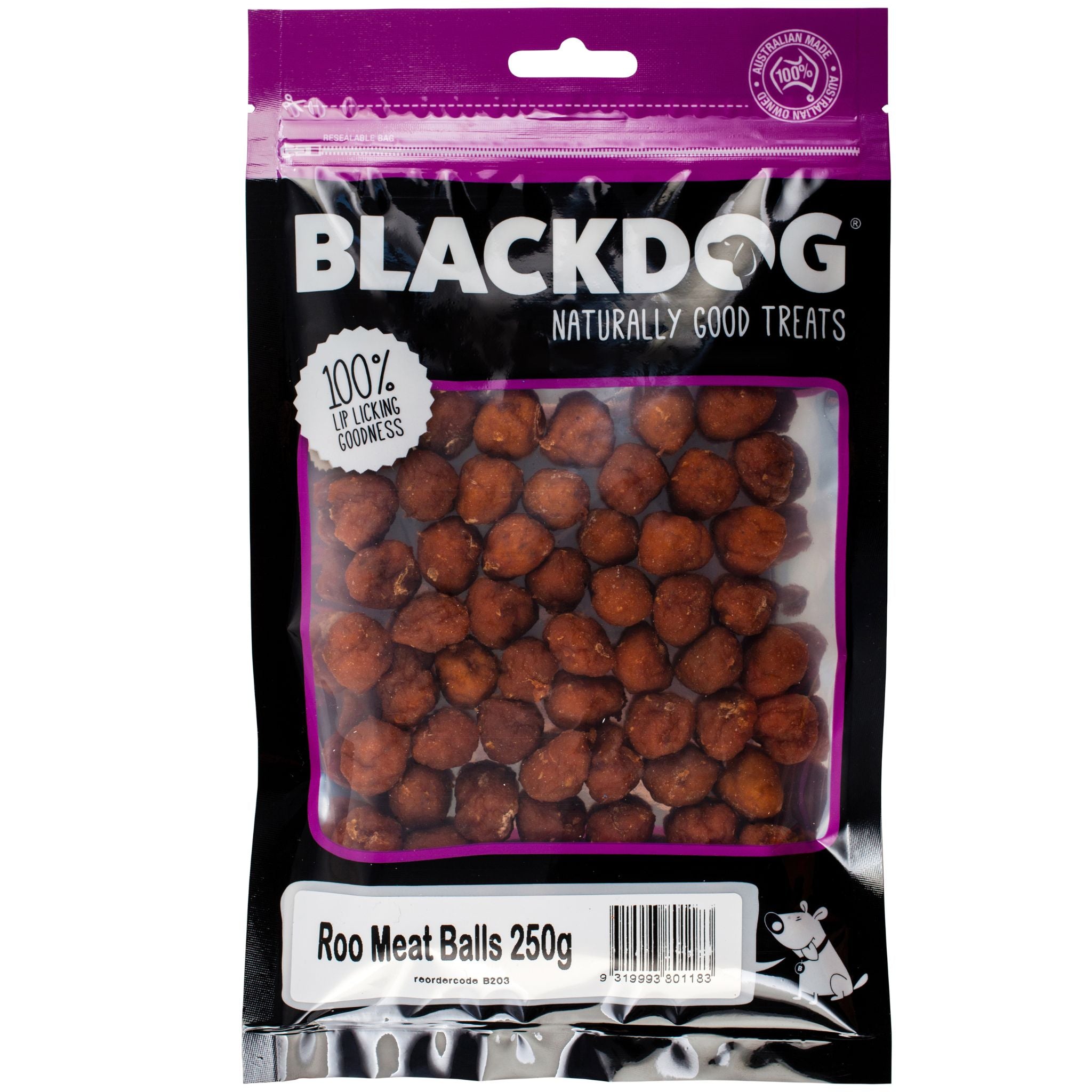 Blackdog Roo Meat Balls Dog Treats