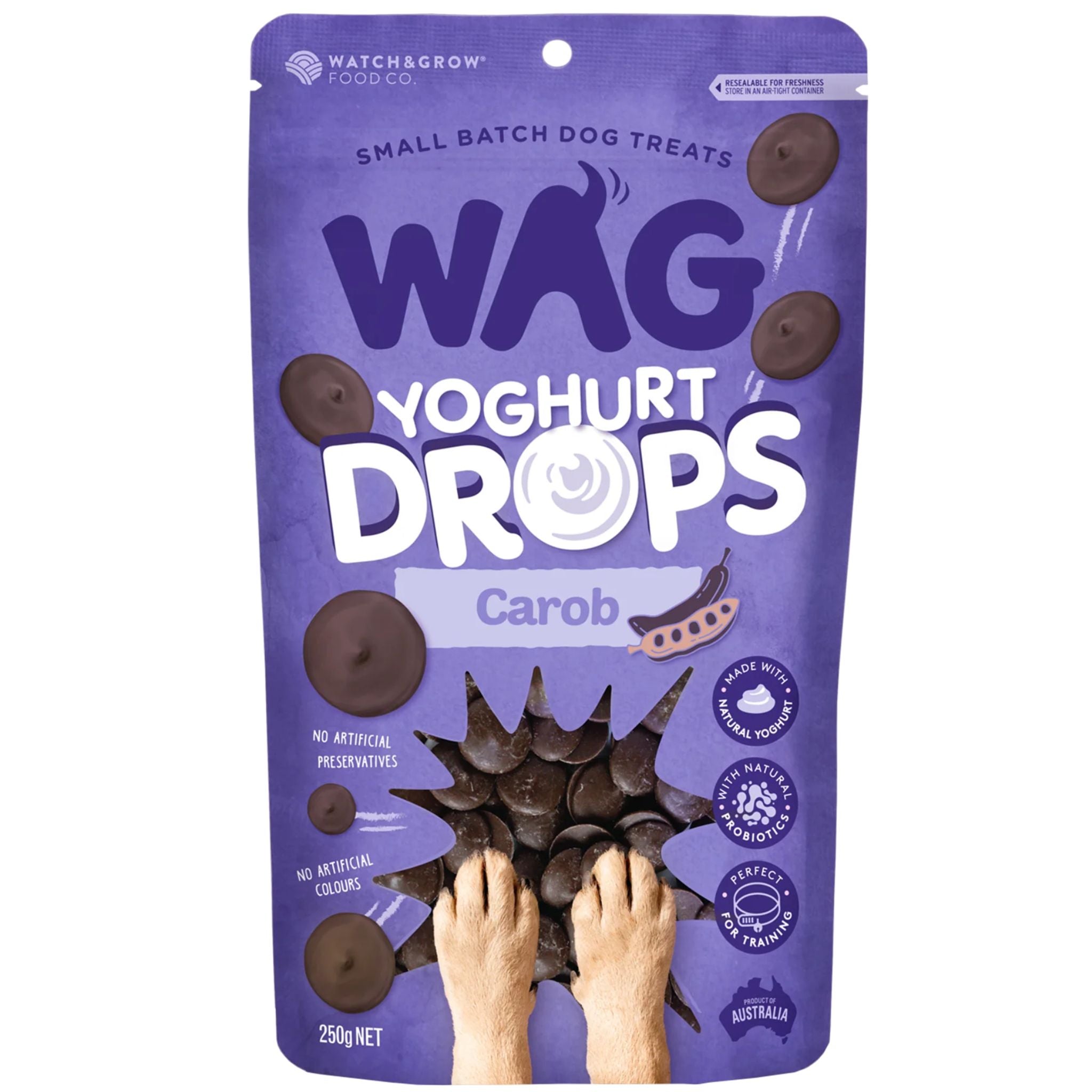 WAG Yoghurt Drops Carob