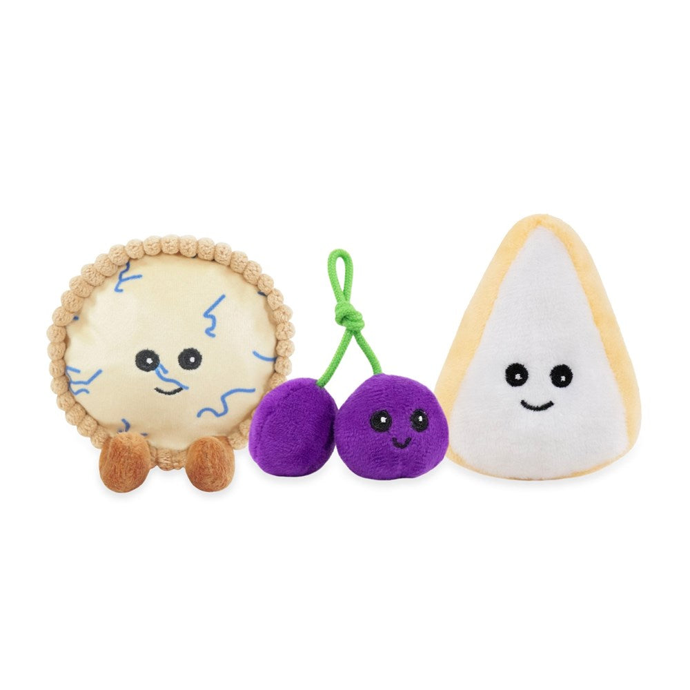 Rosewood Cat Toys Classic Cheeseboard Trio