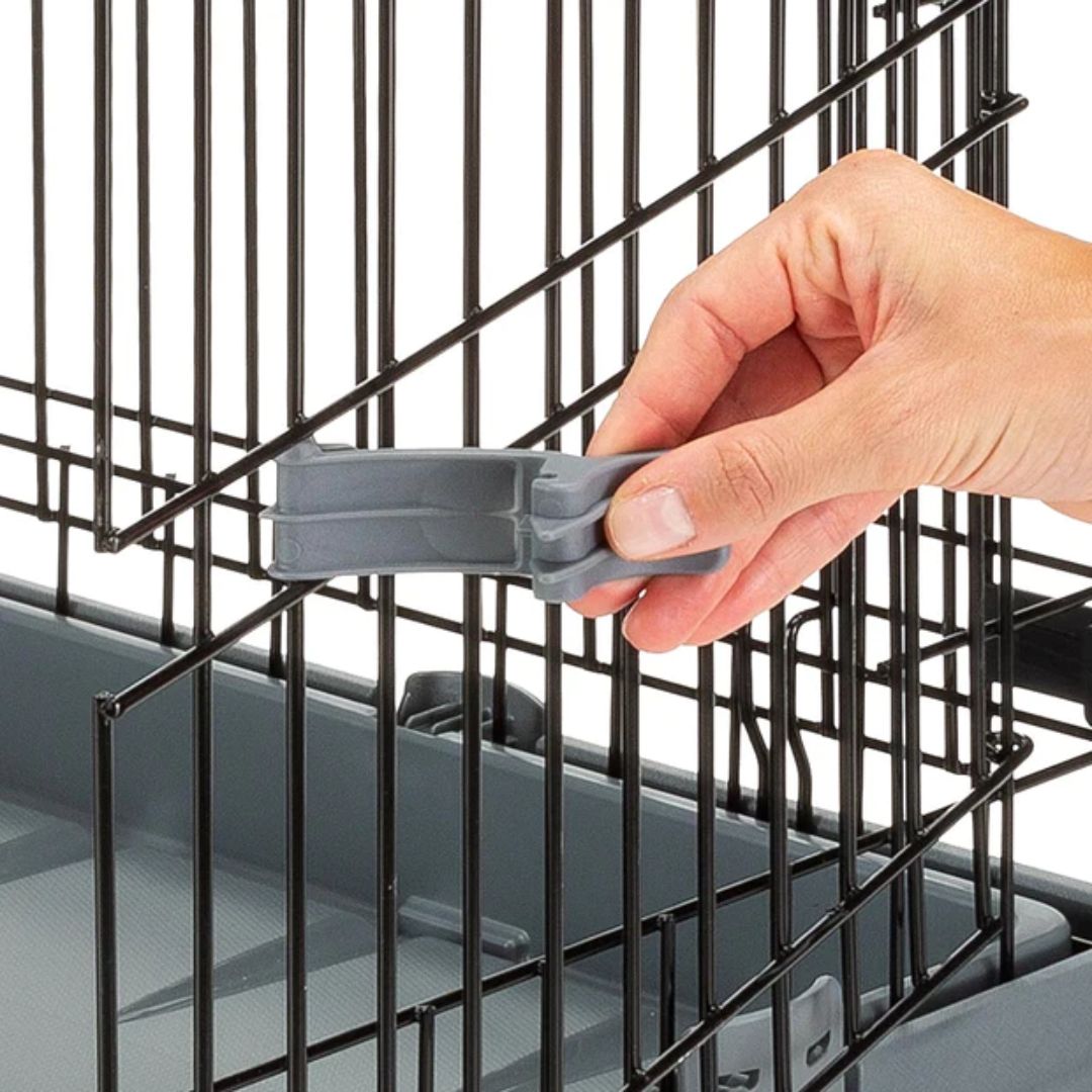 Ferplast Superior Folding Dog Crate | PeekAPaw Pet Supplies