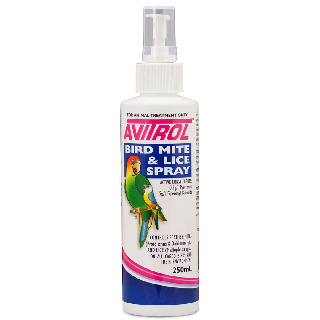 Mavlab Avitrol Bird Mite & Lice Spray - 250ml | PeekAPaw Pet Supplies