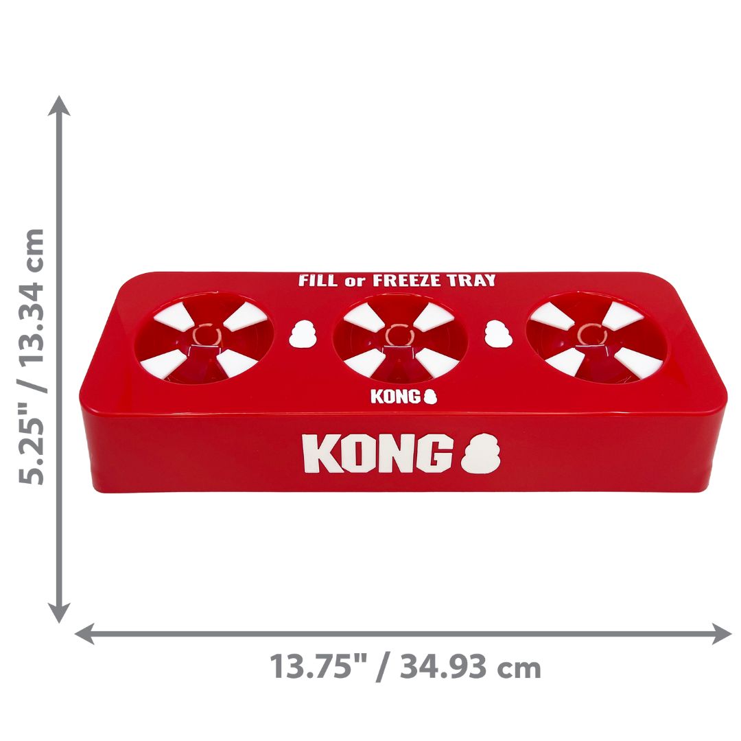 KONG Fill Or Freeze Dog Feeder Tray | PeekAPaw Pet Supplies