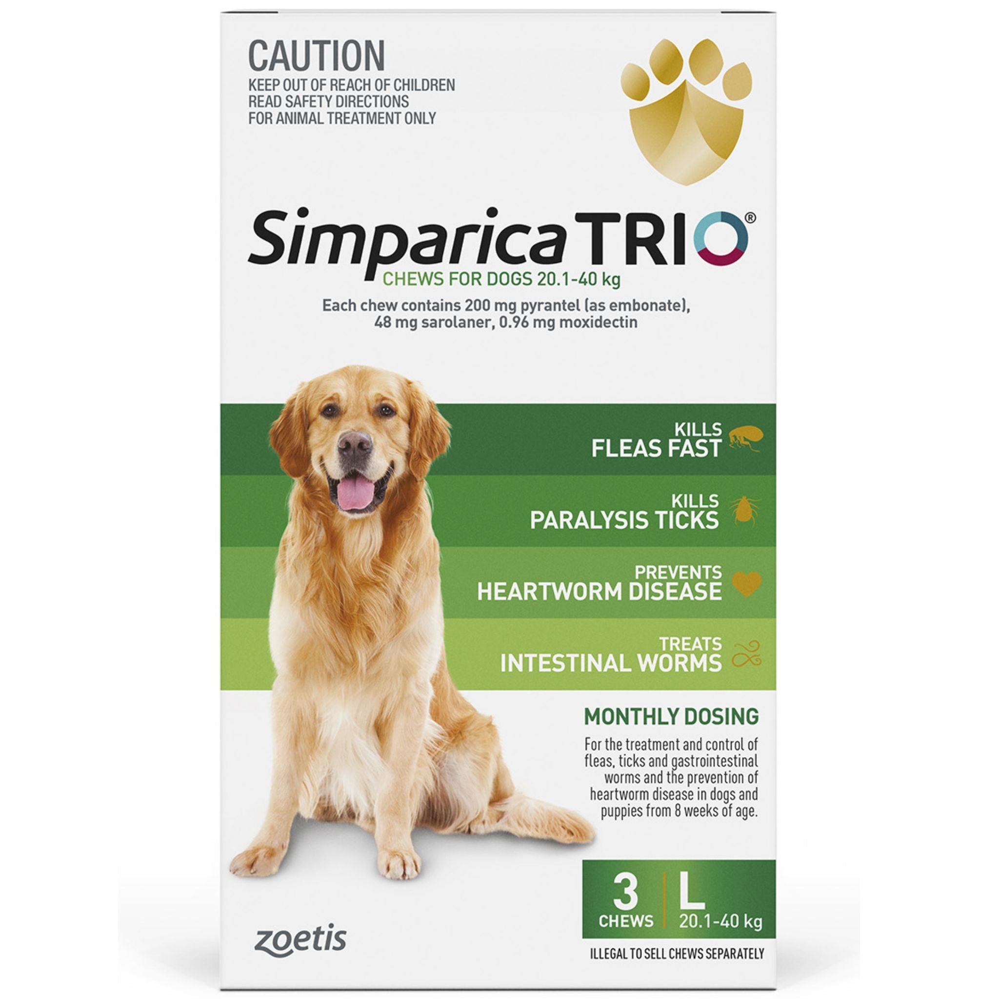 Simparica Trio for Dogs