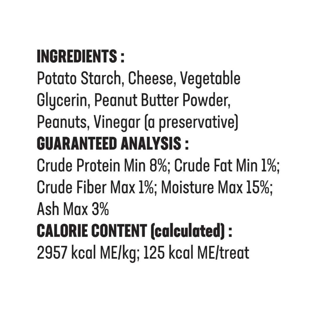 Himalayan Dog Chew Yum - Peanut Butter - 127.5g | PeekAPaw Pet Supplies