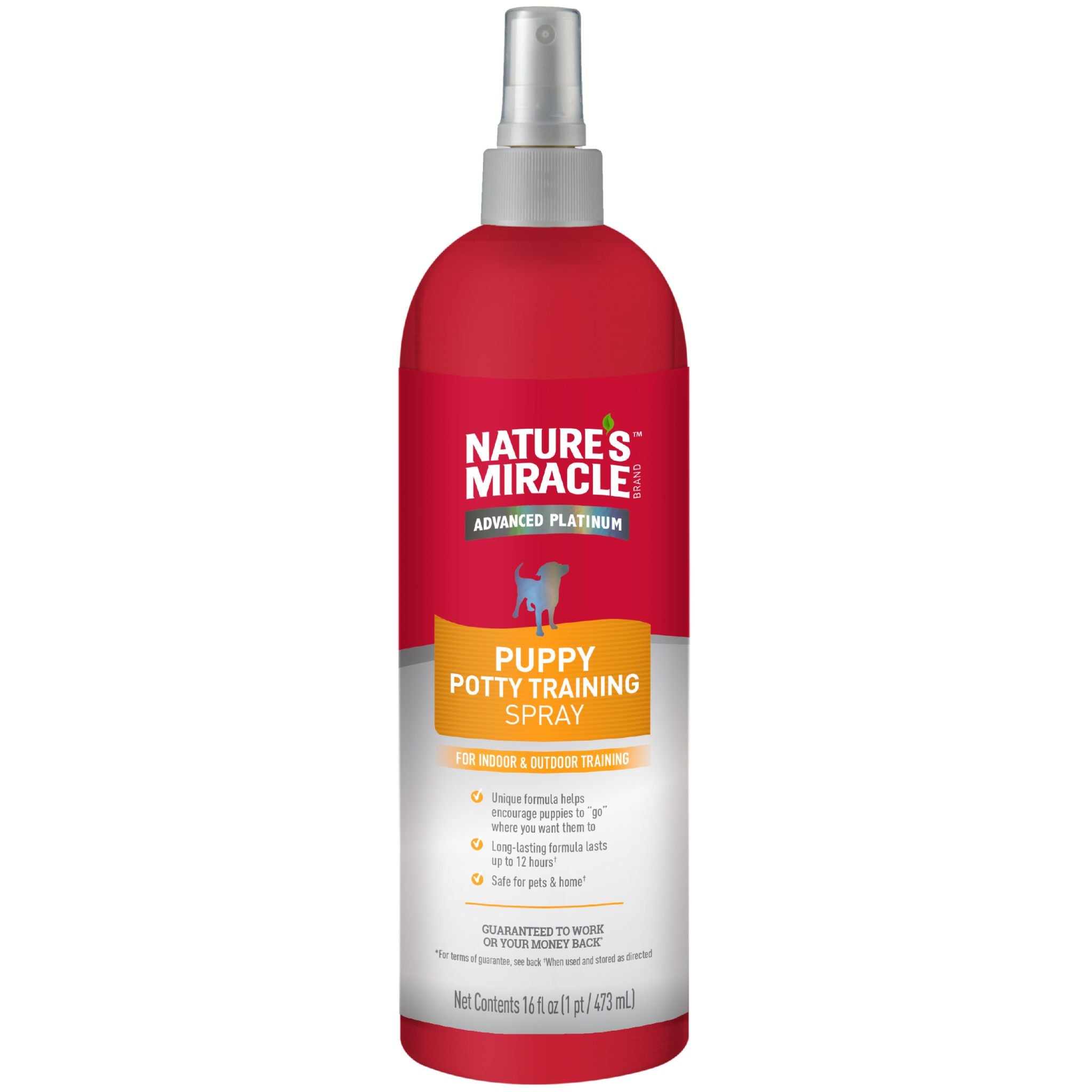 Nature's Miracle Advance Platinum Puppy Potty Training Spray - 437ml | PeekAPaw Pet Supplies