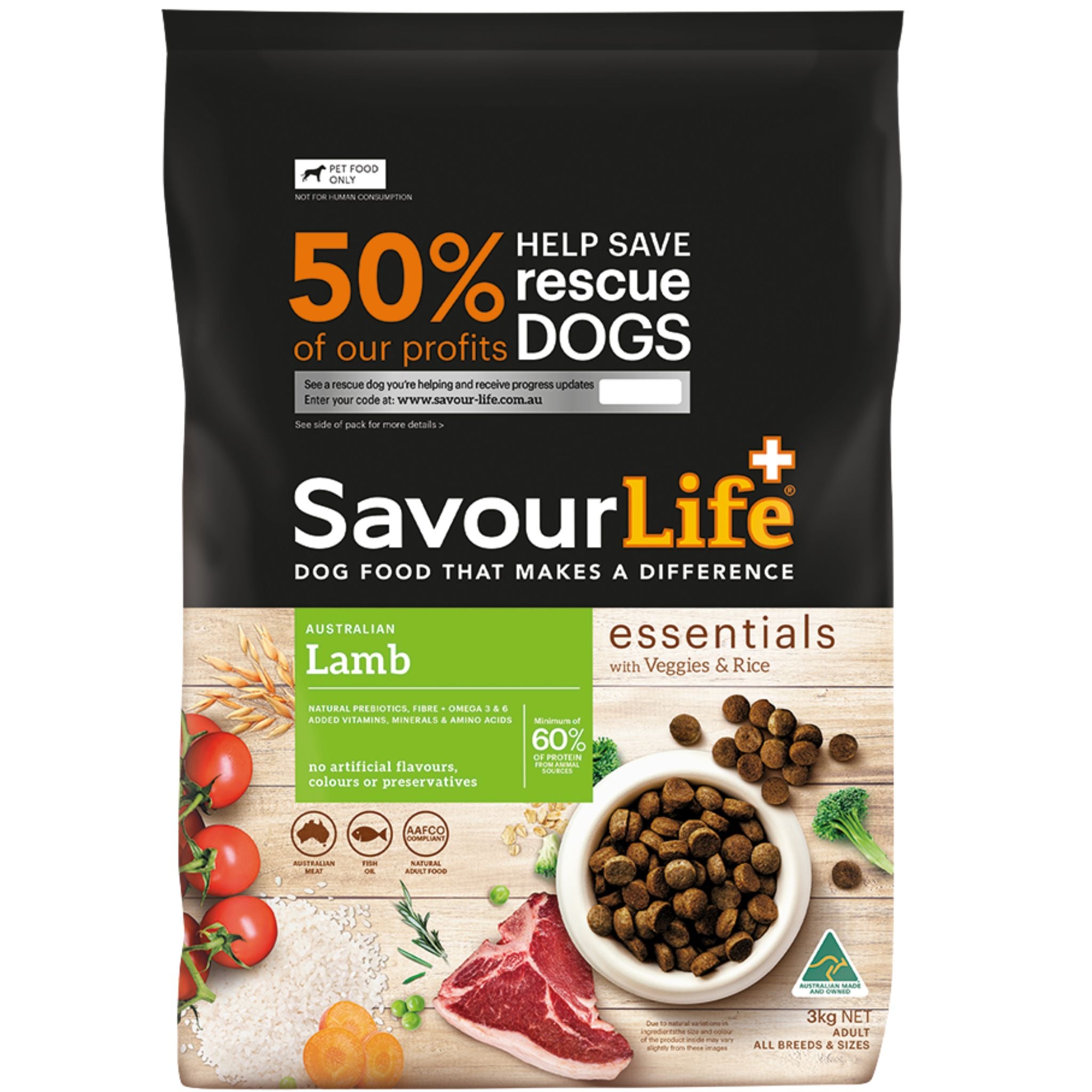 SavourLife Essentials Lamb Adult Dry Dog Food