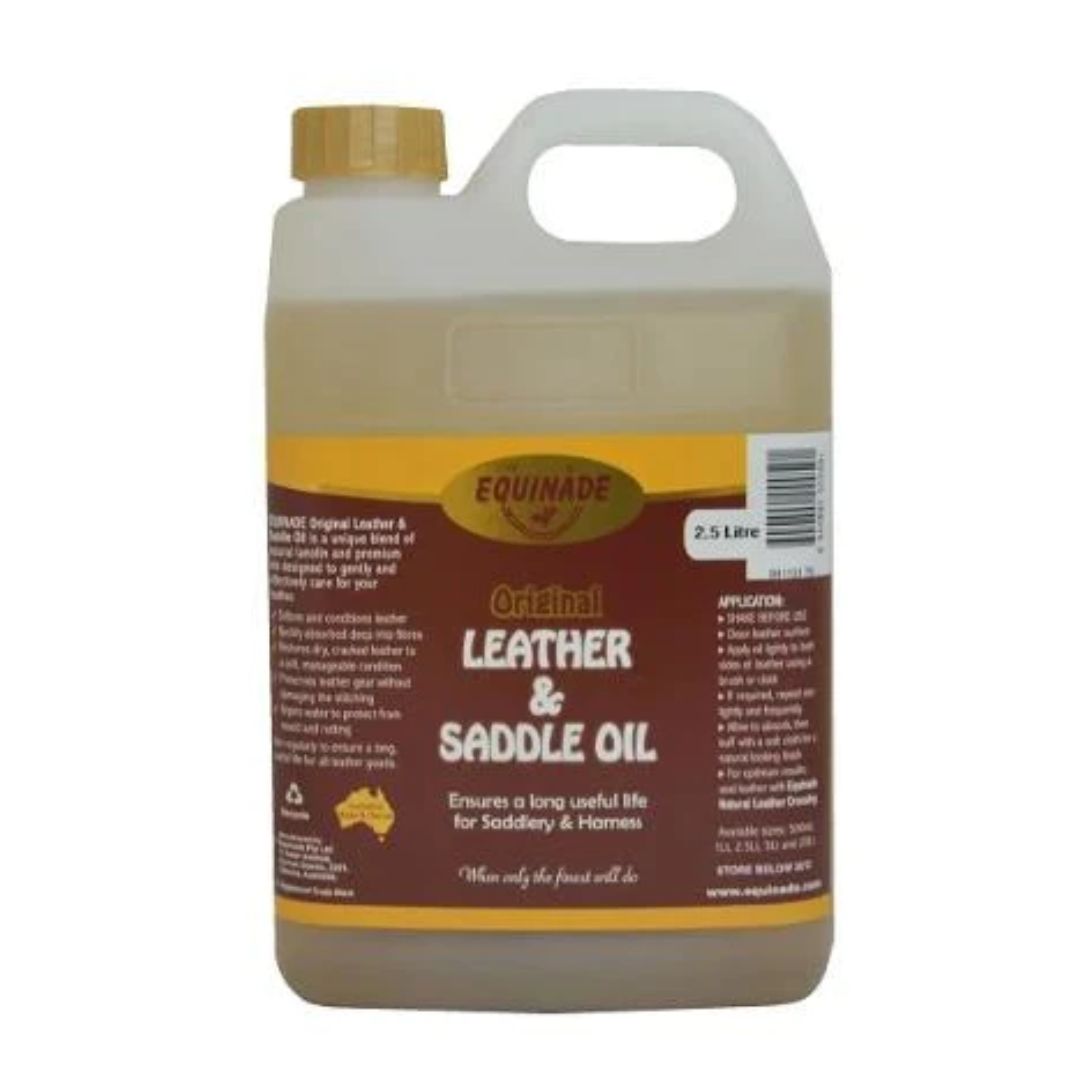 Equinade Leather and Saddle Oil - 2.5L | PeekAPaw Pet Supplies