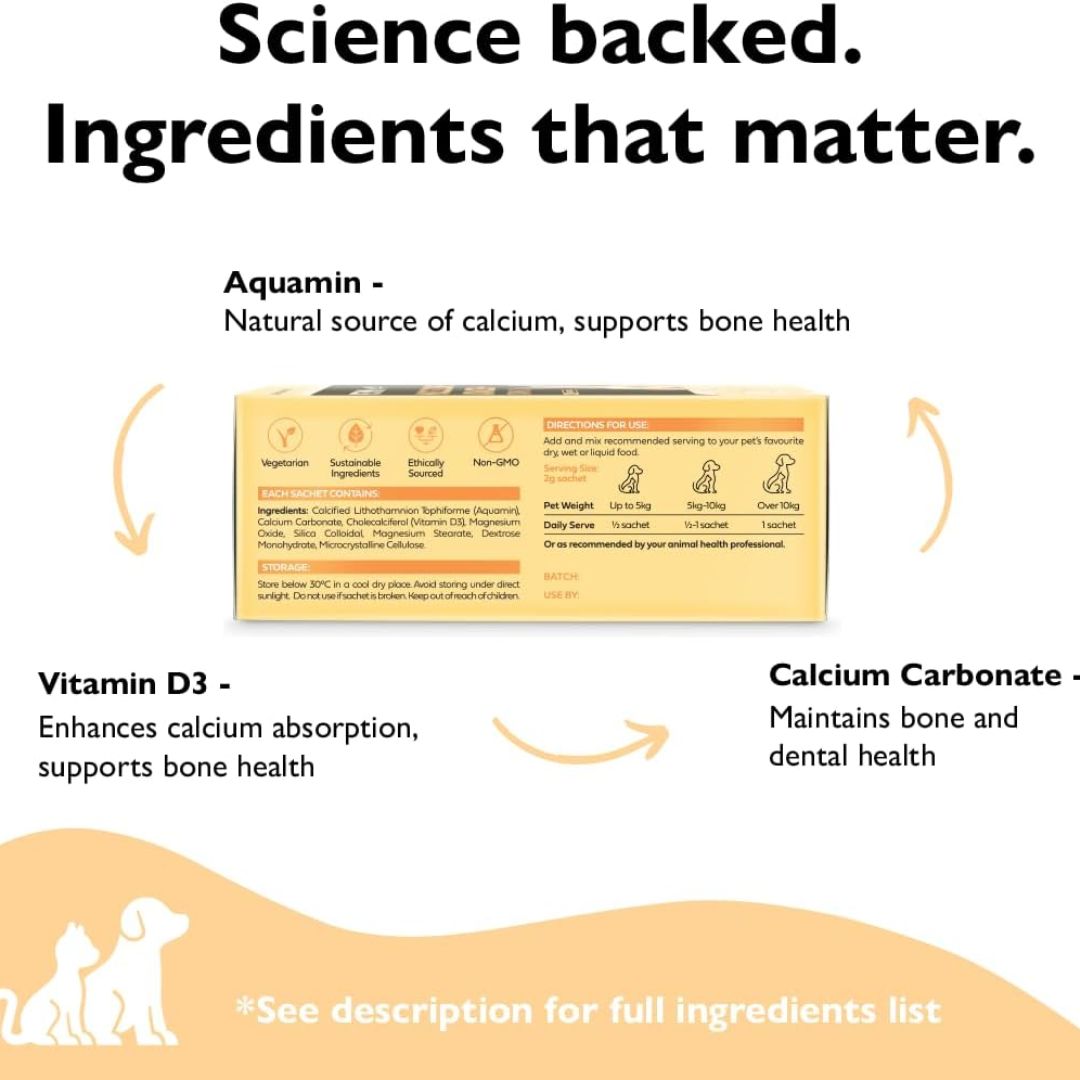 PETMIMA Muscle 2 Bone Advanced + Vitamin D | PeekAPaw Pet Supplies