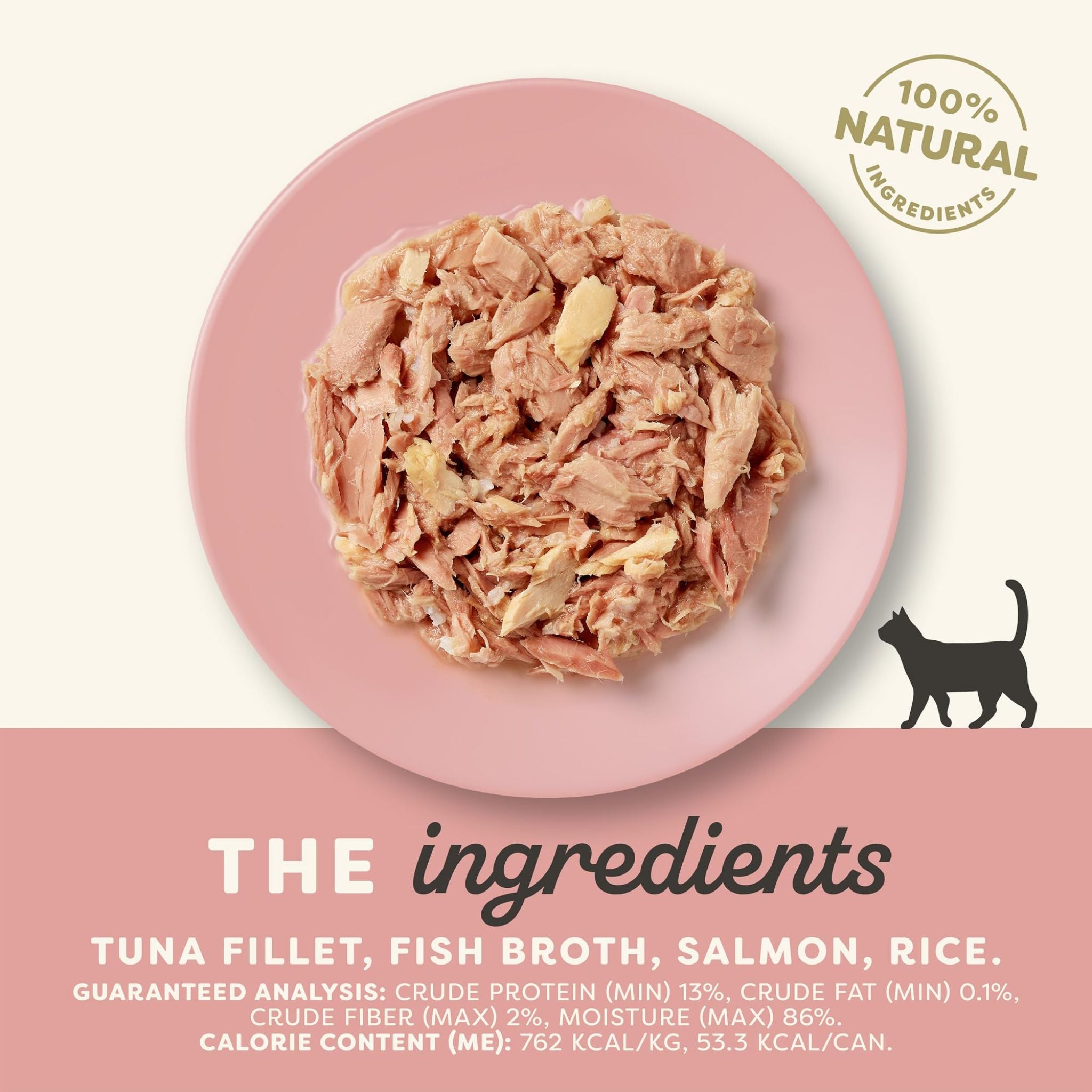 Applaws Natural Wet Cat Food Tuna Fillet with Salmon