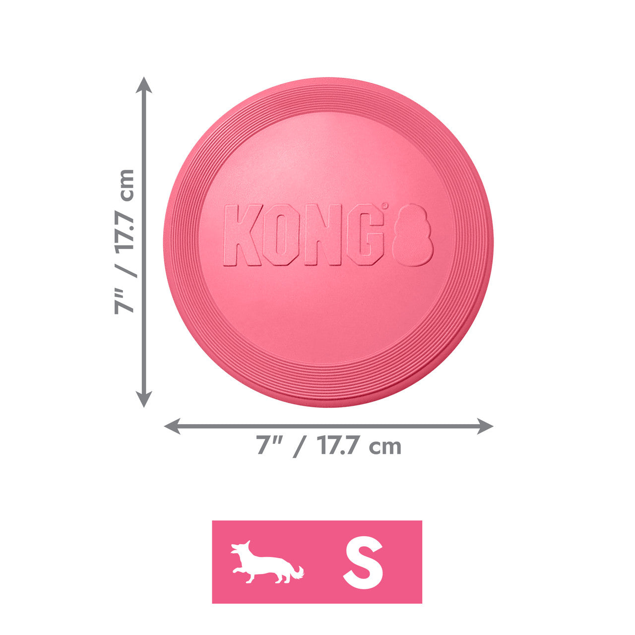 KONG Dog Toys Puppy Flyer Assorted Colour