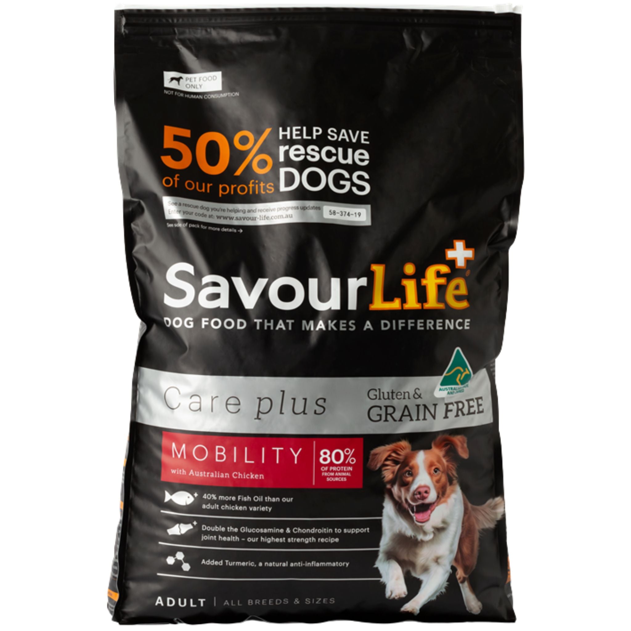 SavourLife Grain Free Adult Mobility Chicken Dry Dog Food