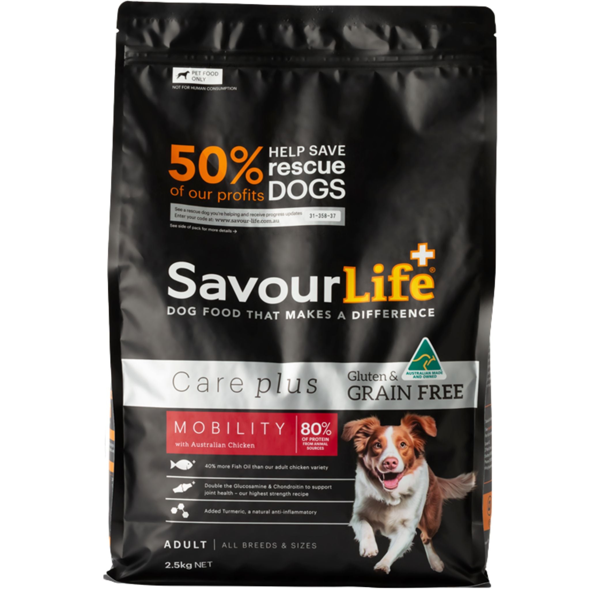 SavourLife Grain Free Adult Mobility Chicken Dry Dog Food