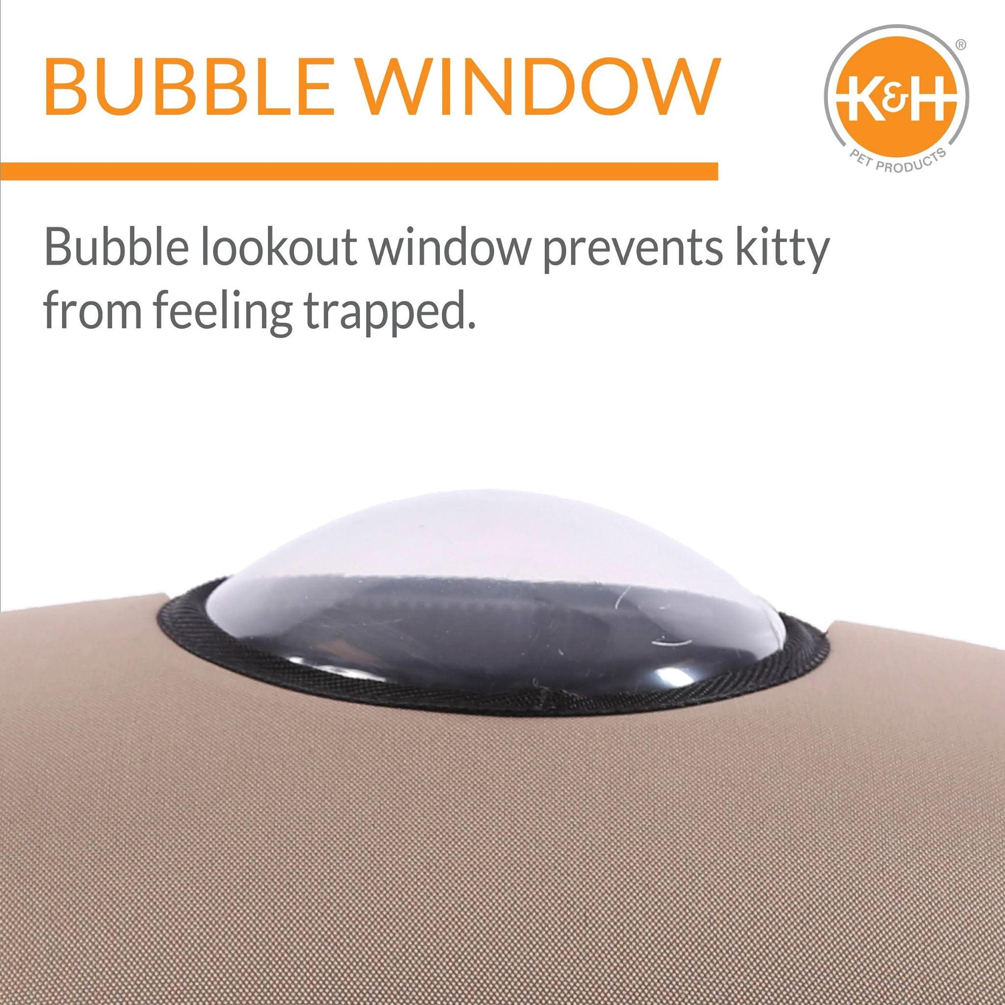 K&H EZ Mount Window Bubble Pod
