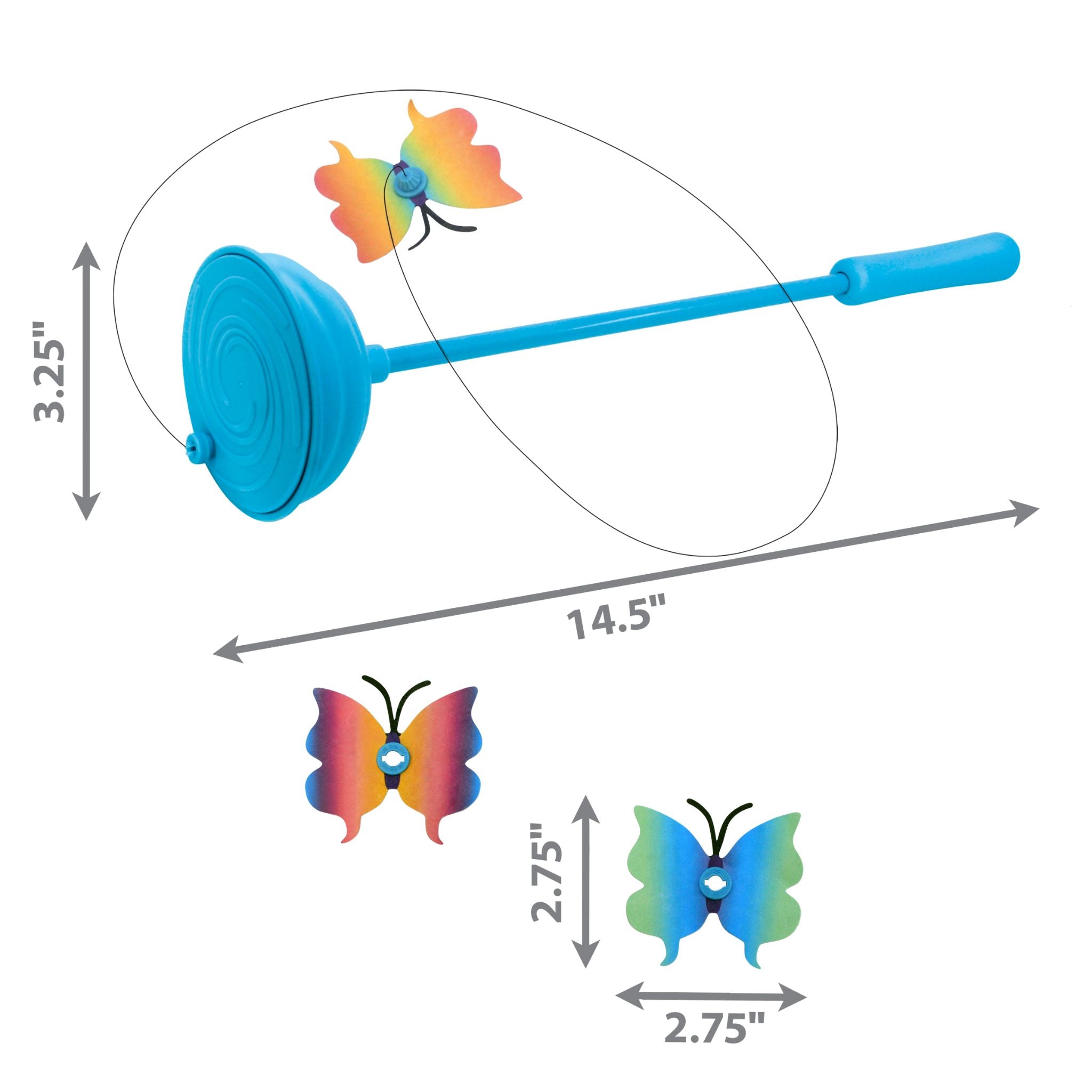 KONG Teaser Purrsuit Butterfly Cat Toys