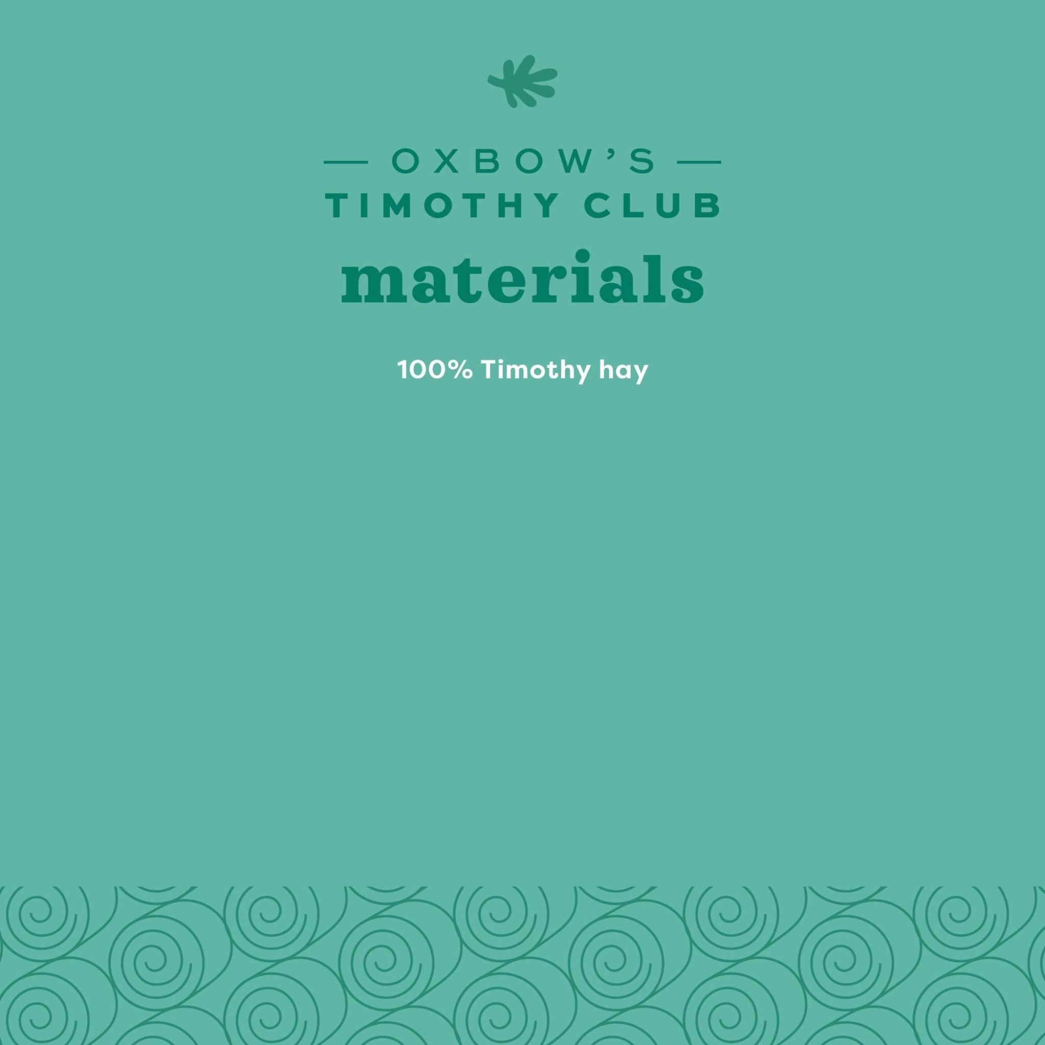 Oxbow Timothy Club Hay Square