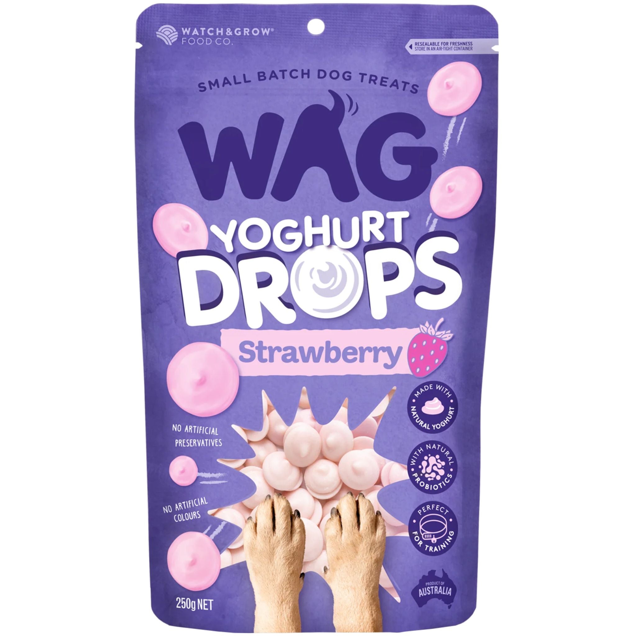 WAG Yoghurt Drops Strawberry