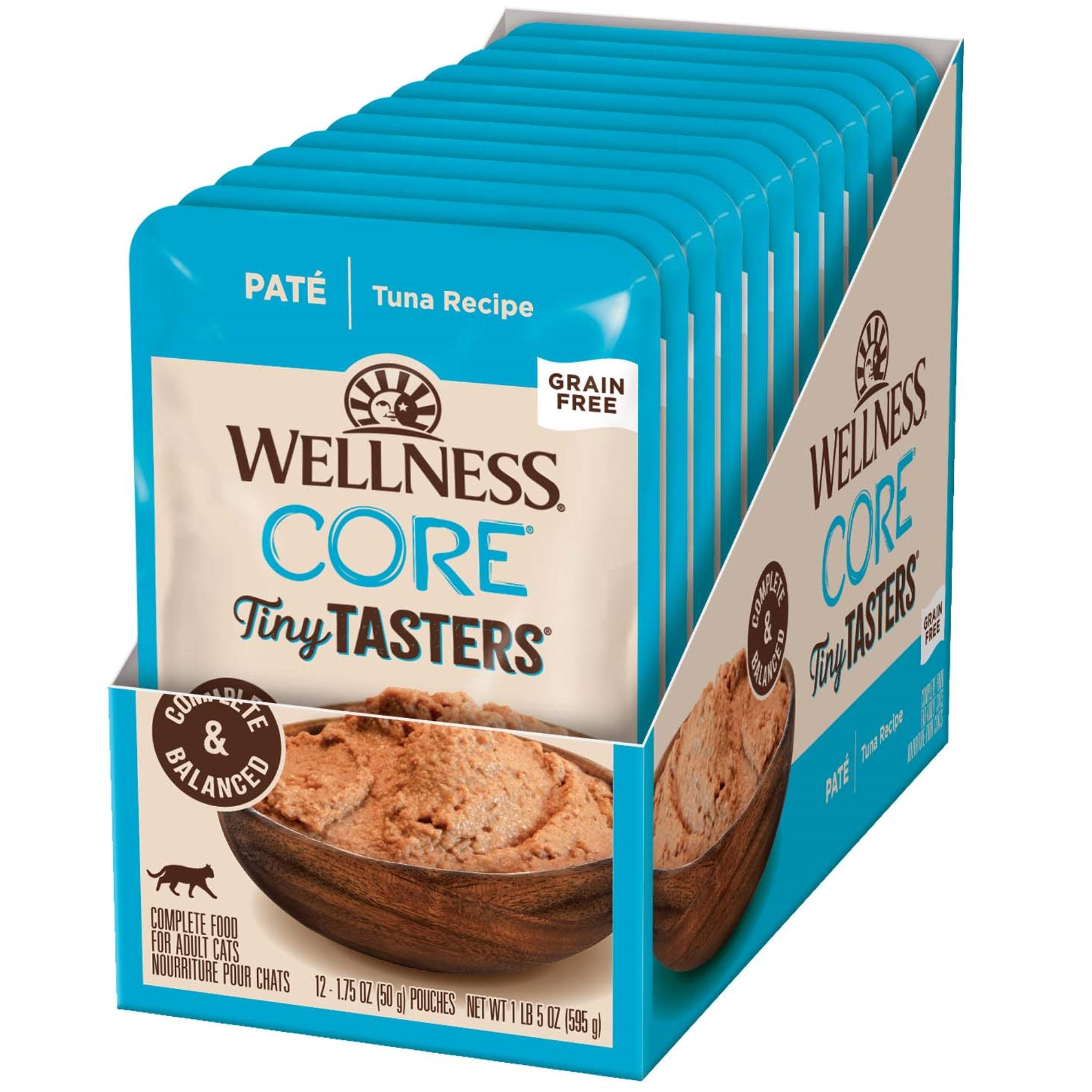 Wellness Core Wet Cat Food Tiny Tasters Tuna Pate