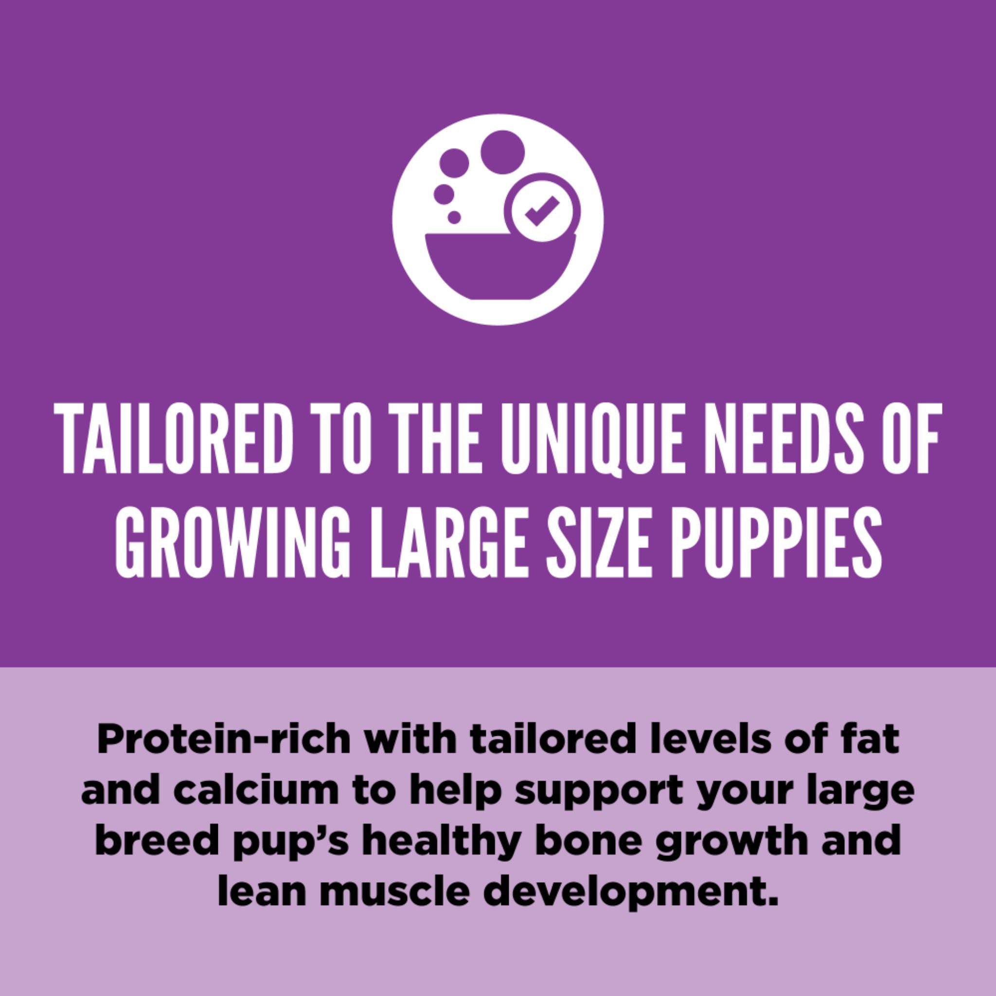 ORIJEN Biologically Appropriate Dry Dog Food Large Breed Puppy