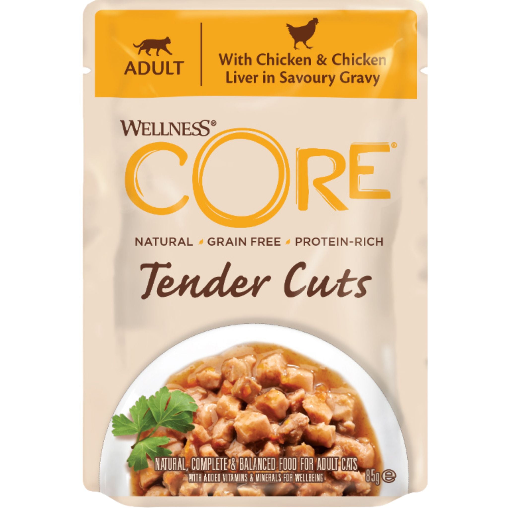 Wellness Core Wet Cat Food Tender Cuts Chicken Selection Multipack