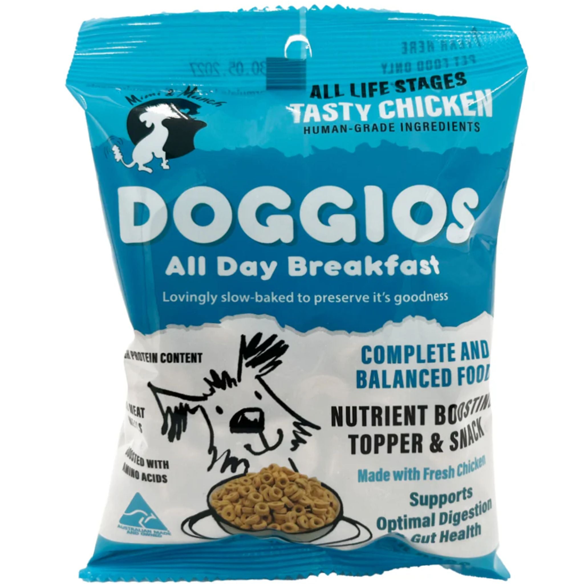 Mimi & Munch Doggios All Day Breakfast – Fresh Chicken Dry Dog Food