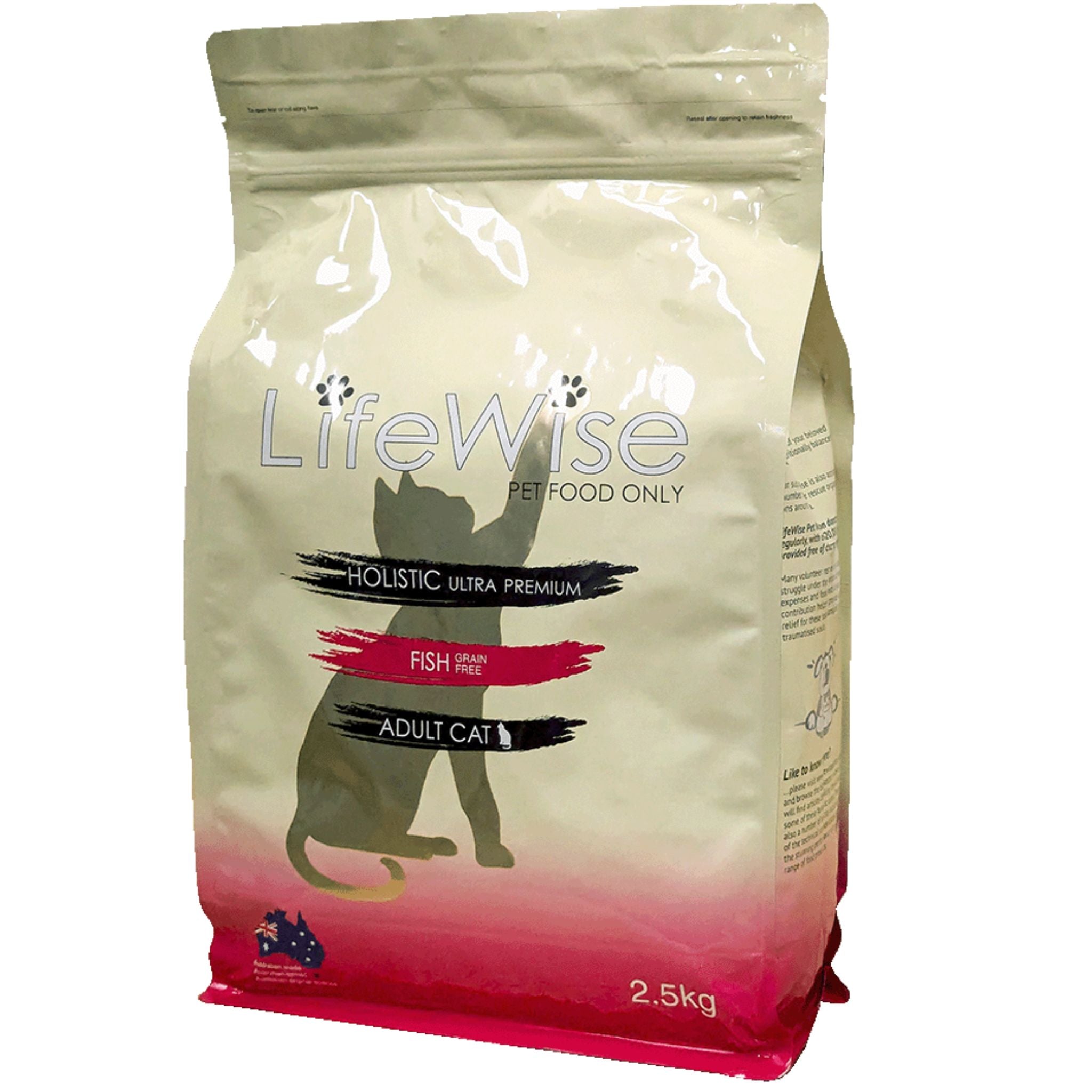 LifeWise Dry Cat Food Ocean Fish with Lamb & Vegetable