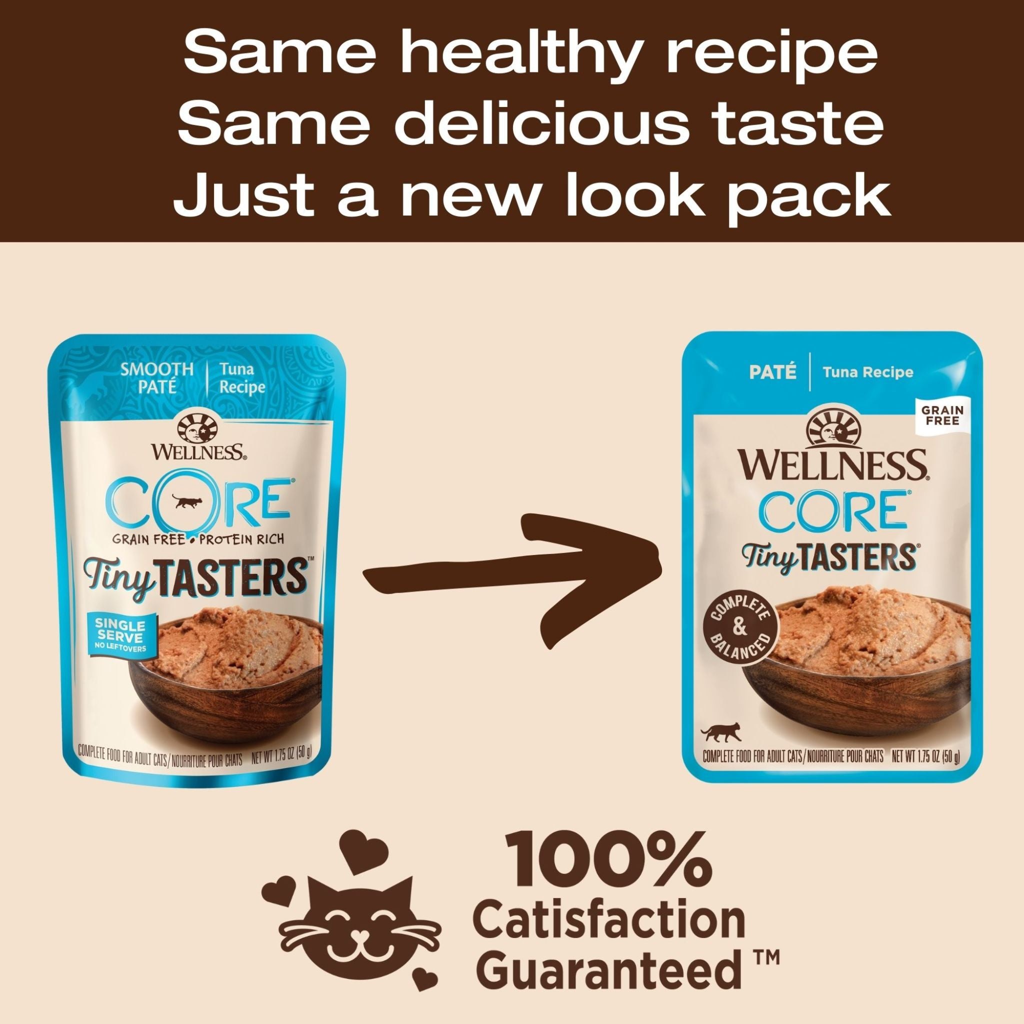 Wellness Core Wet Cat Food Tiny Tasters Tuna Pate