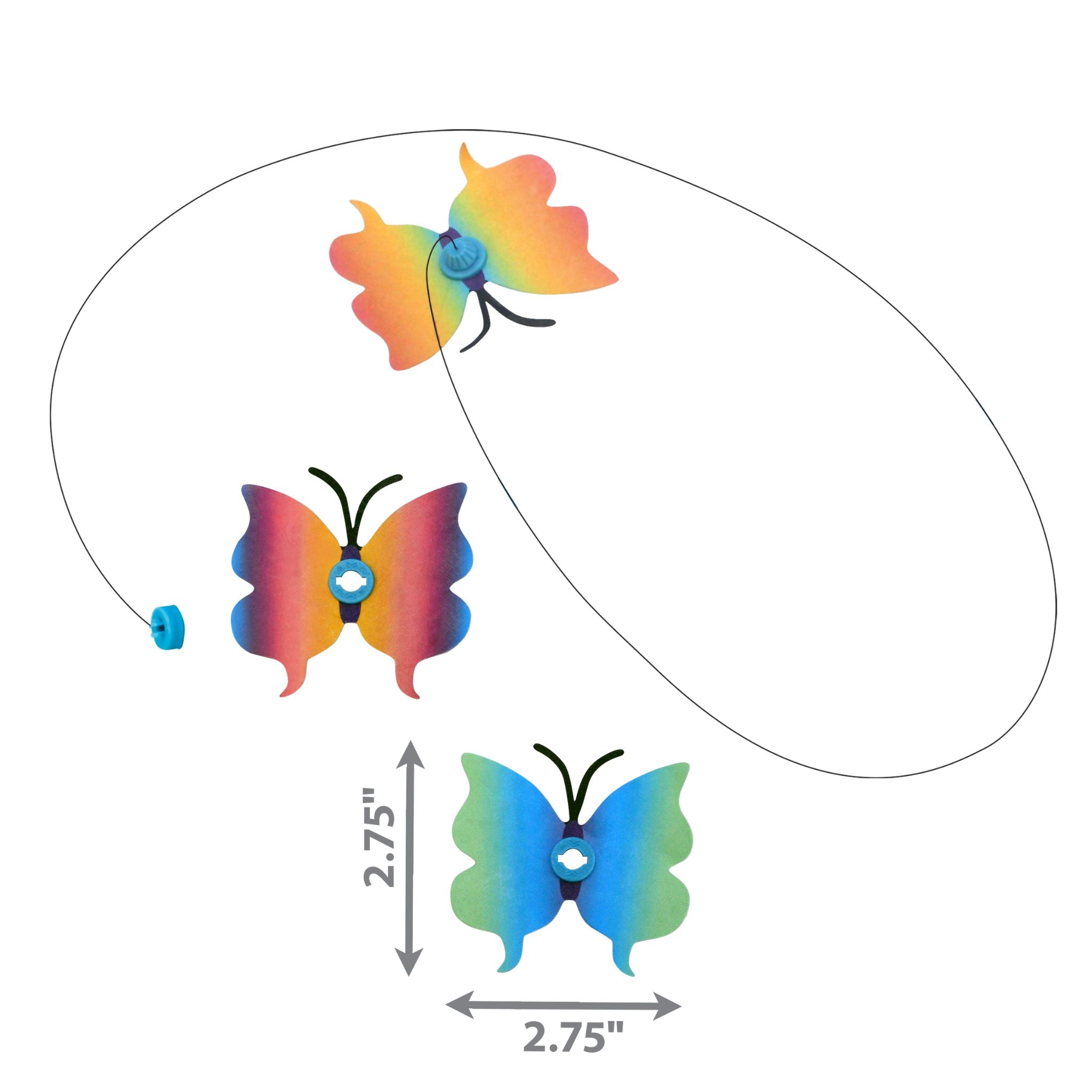 KONG Teaser Purrsuit Butterfly Replacement Pack