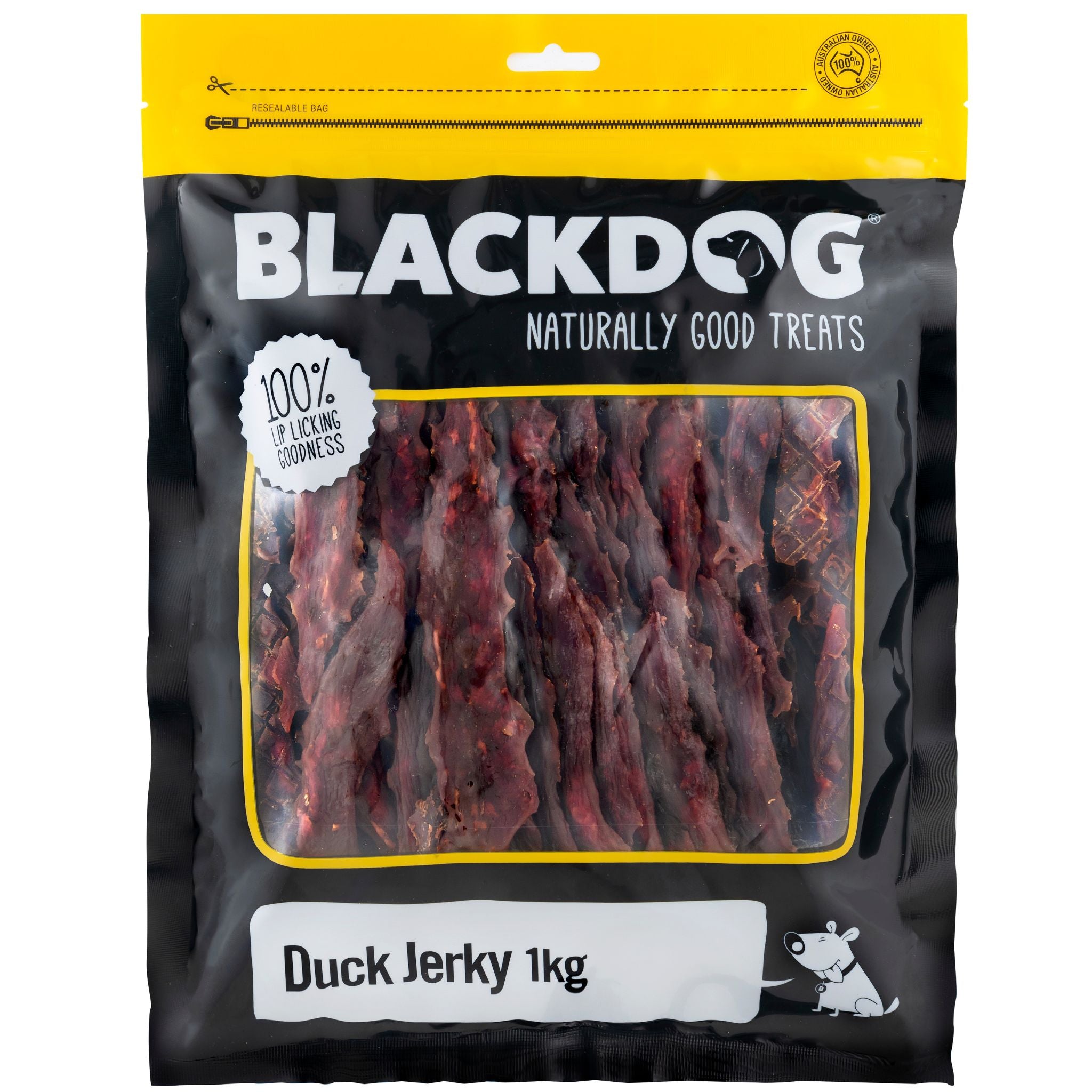 BlackDog Duck Jerky Dog Treats
